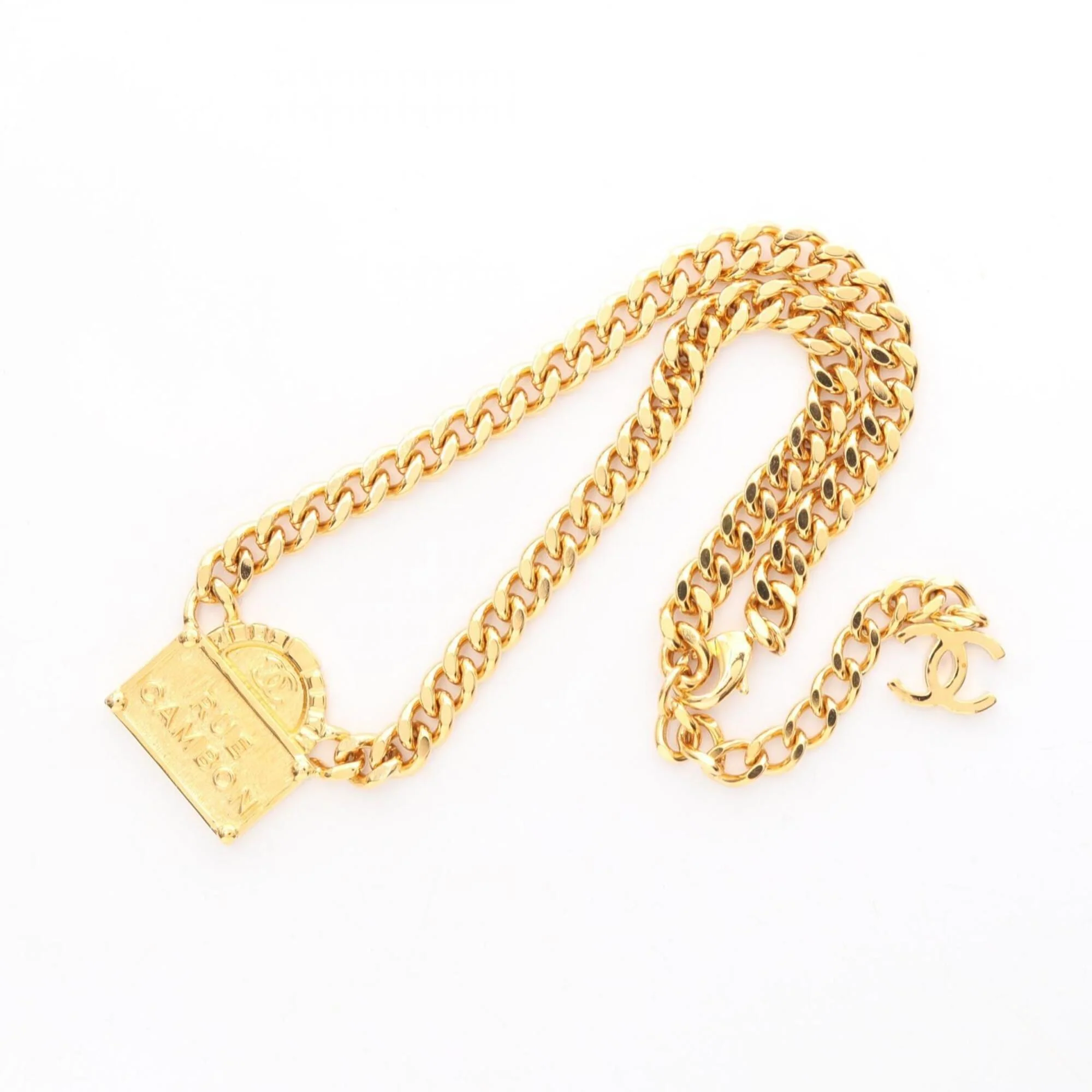 Pendant Necklace Metal Rue Cambon - Image 3
