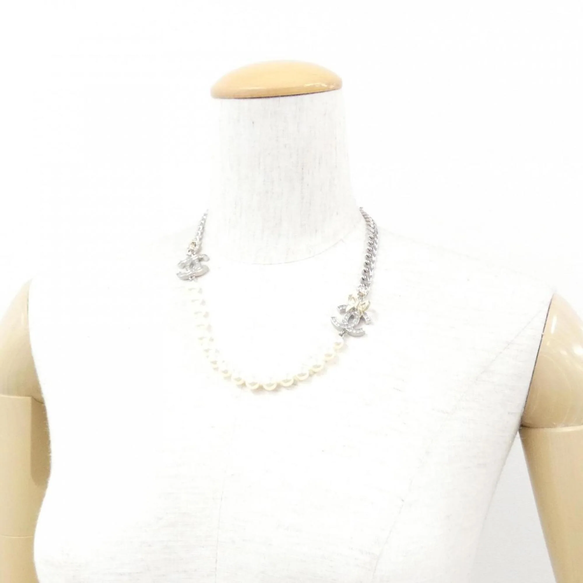 Pendant Necklace Metal With Artificial Pearl - Image 6