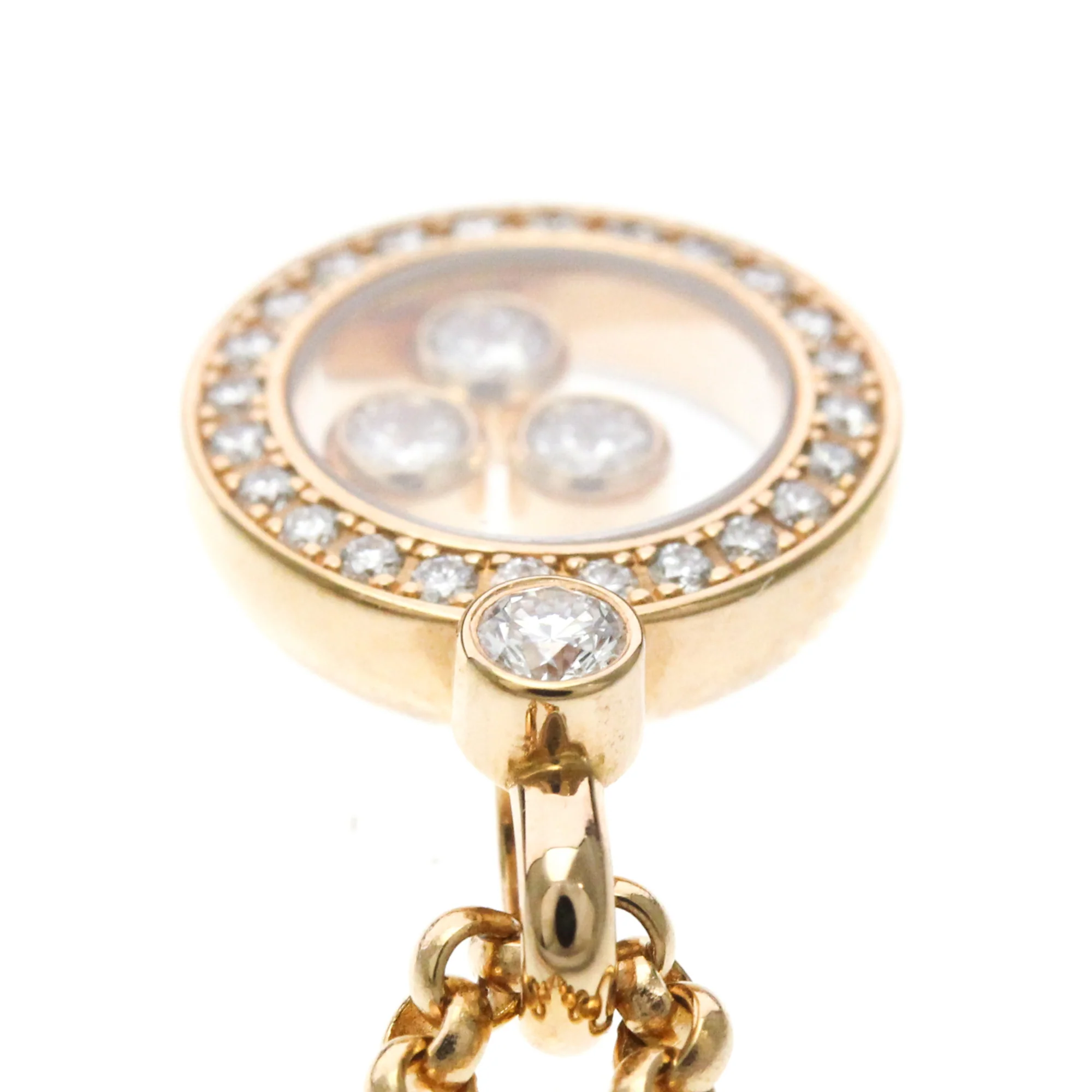 Happy Diamonds Pendant Necklace 18K Rose Gold with Diamond - Image 8