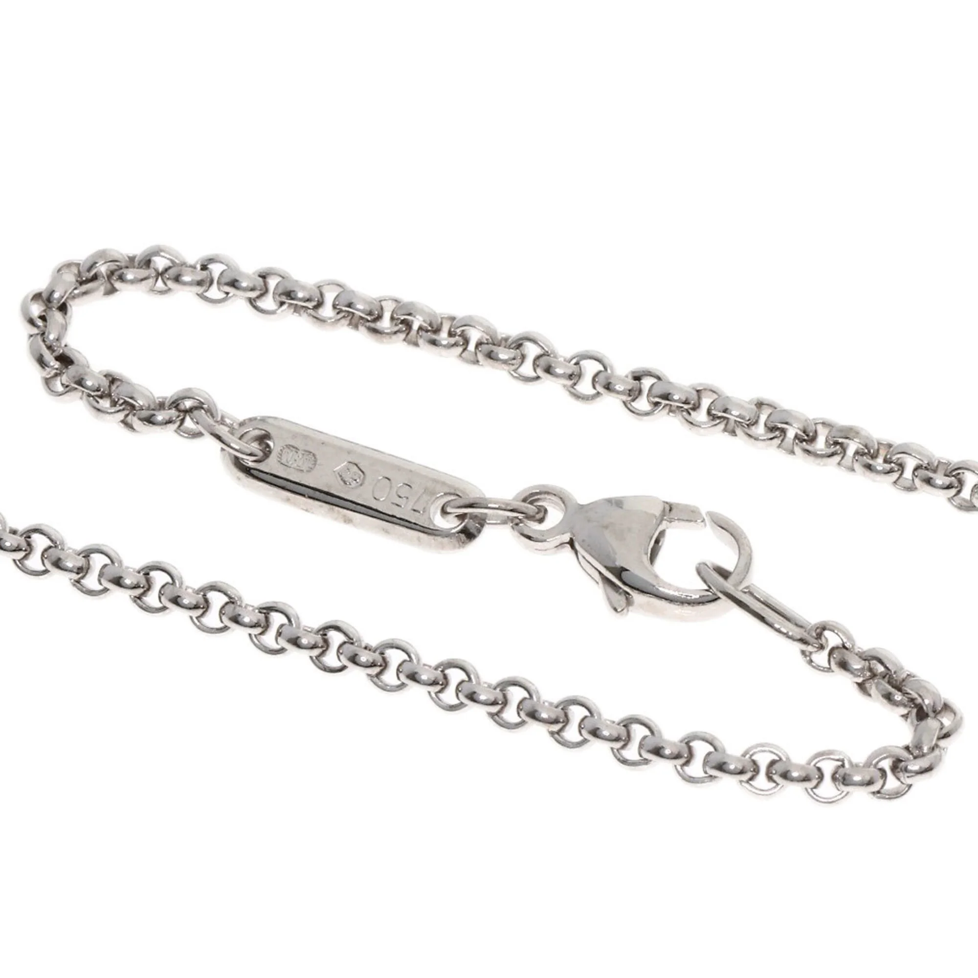 Happy Diamonds Pendant Necklace 18K White Gold - Image 3