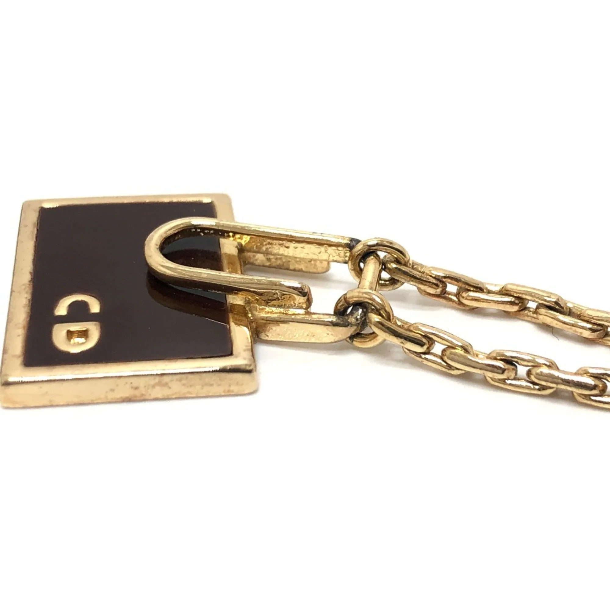 Bag Motif Pendant Necklace Gold - Image 3