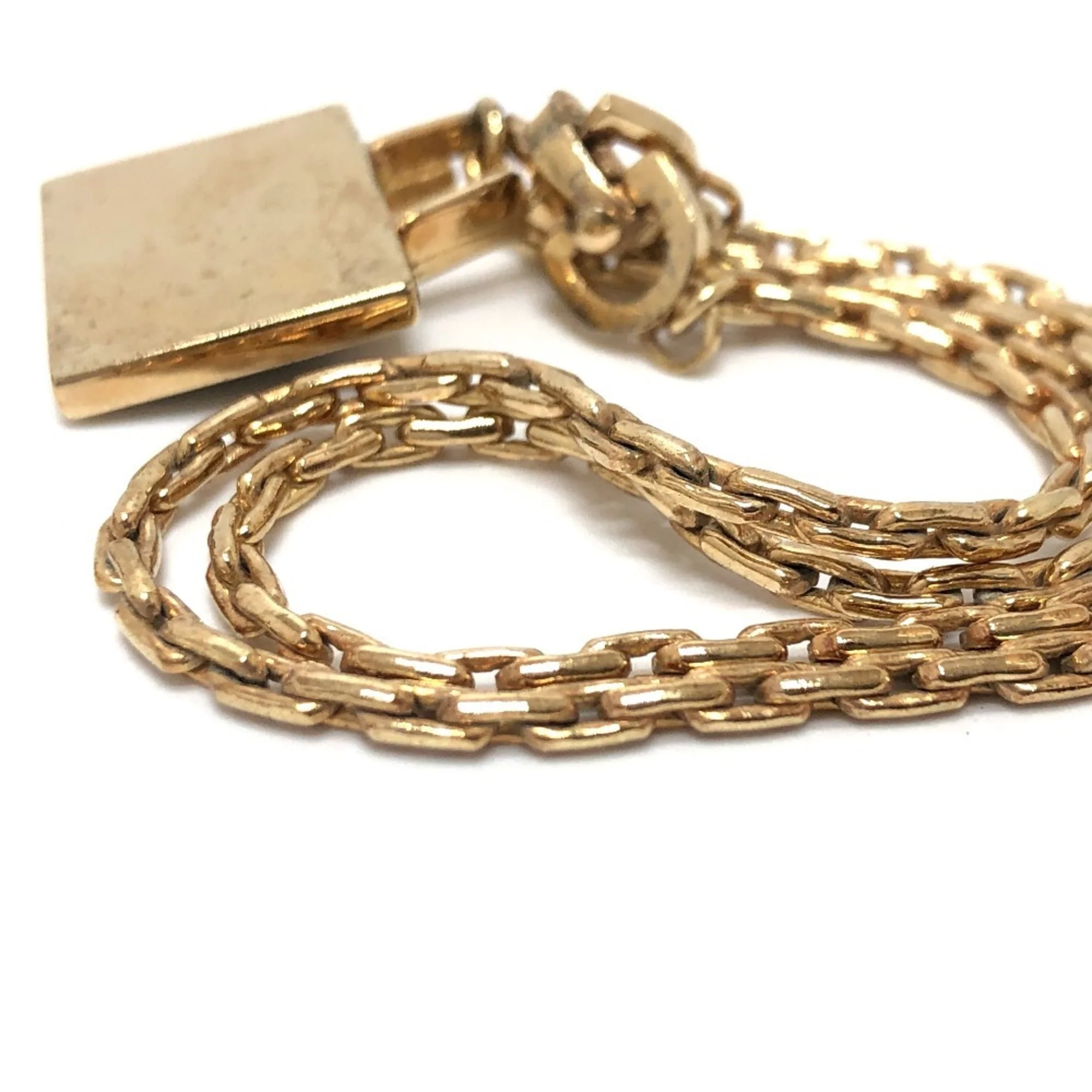 Bag Motif Pendant Necklace Gold - Image 9