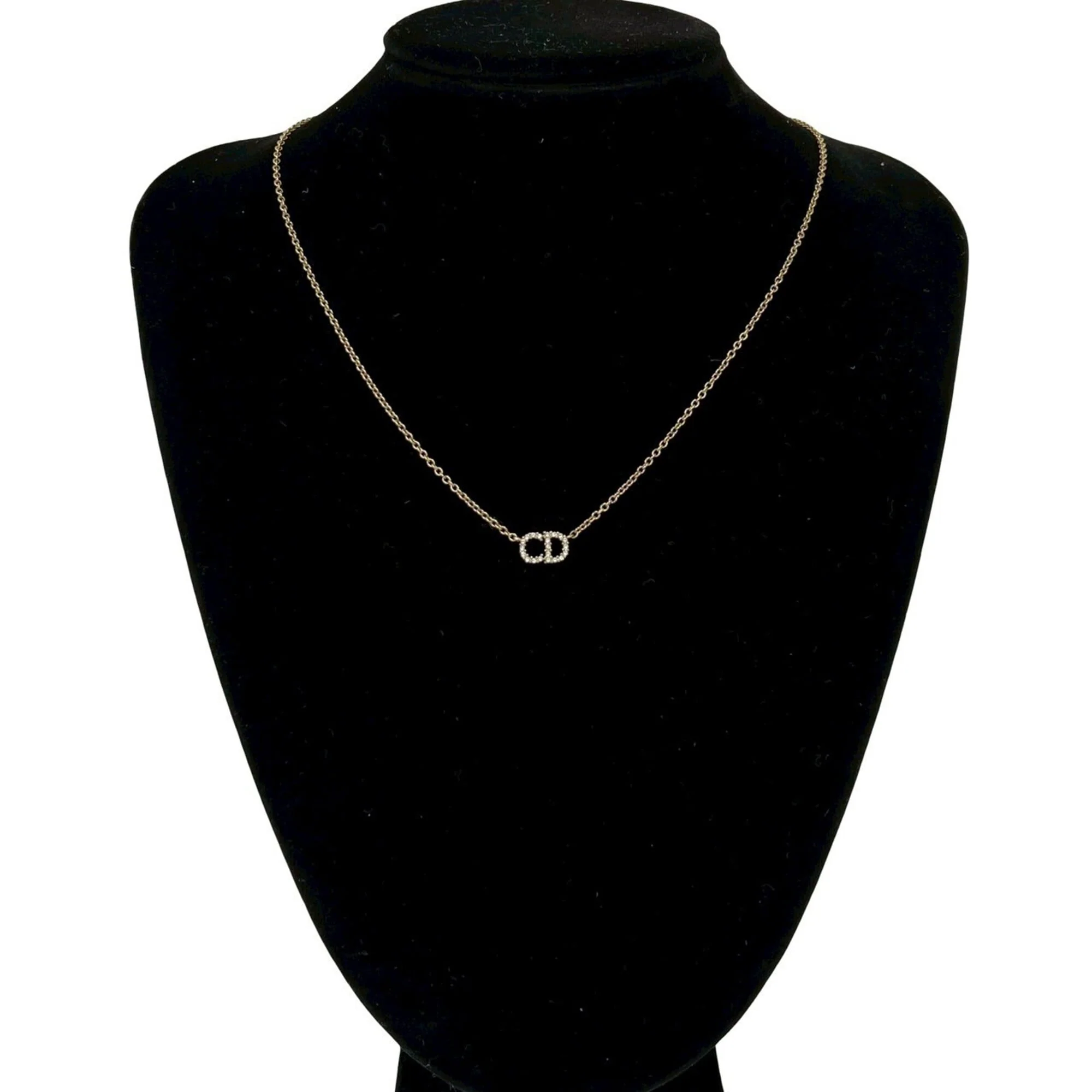 CD Pendant Necklace Gold - Image 2