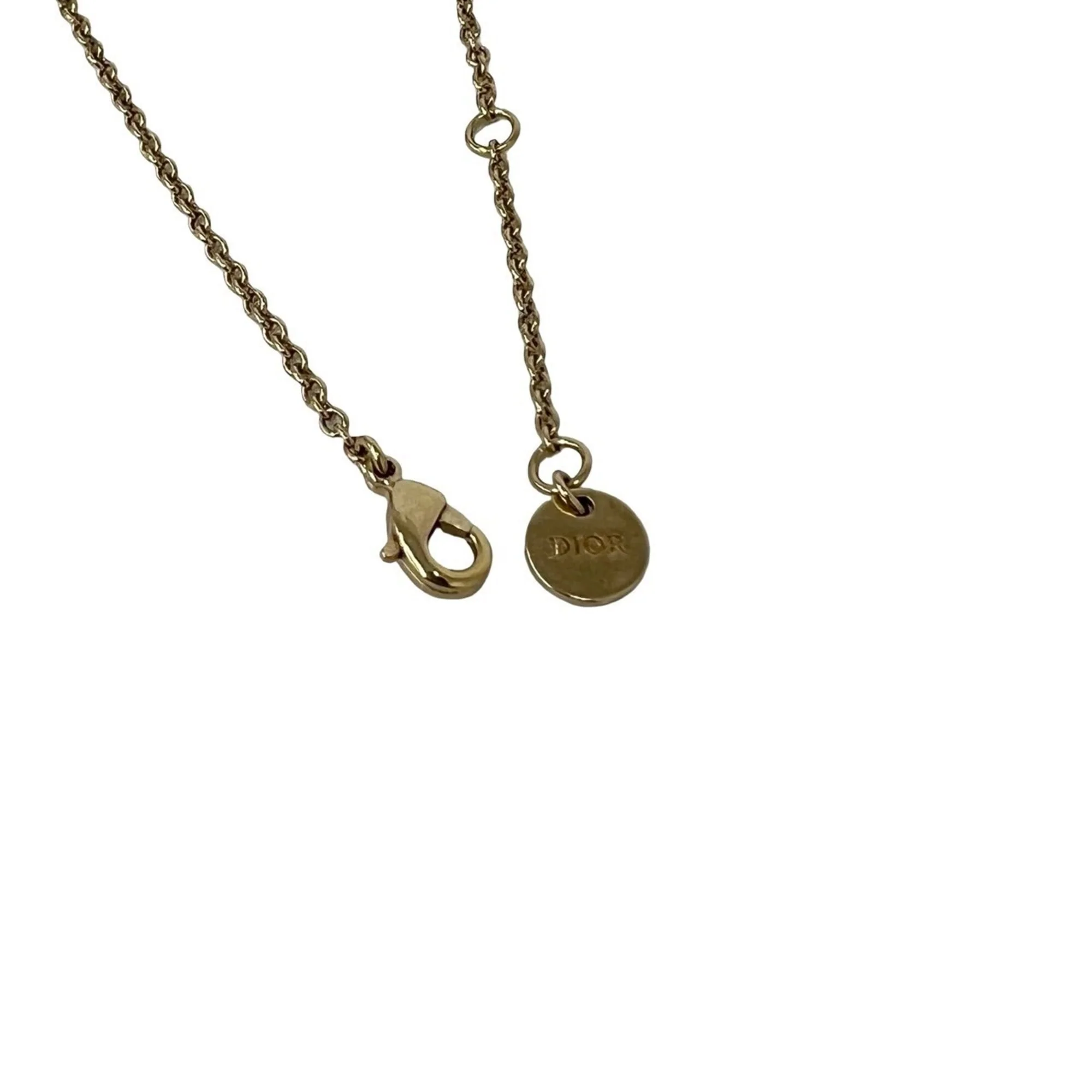 CD Pendant Necklace Gold - Image 4
