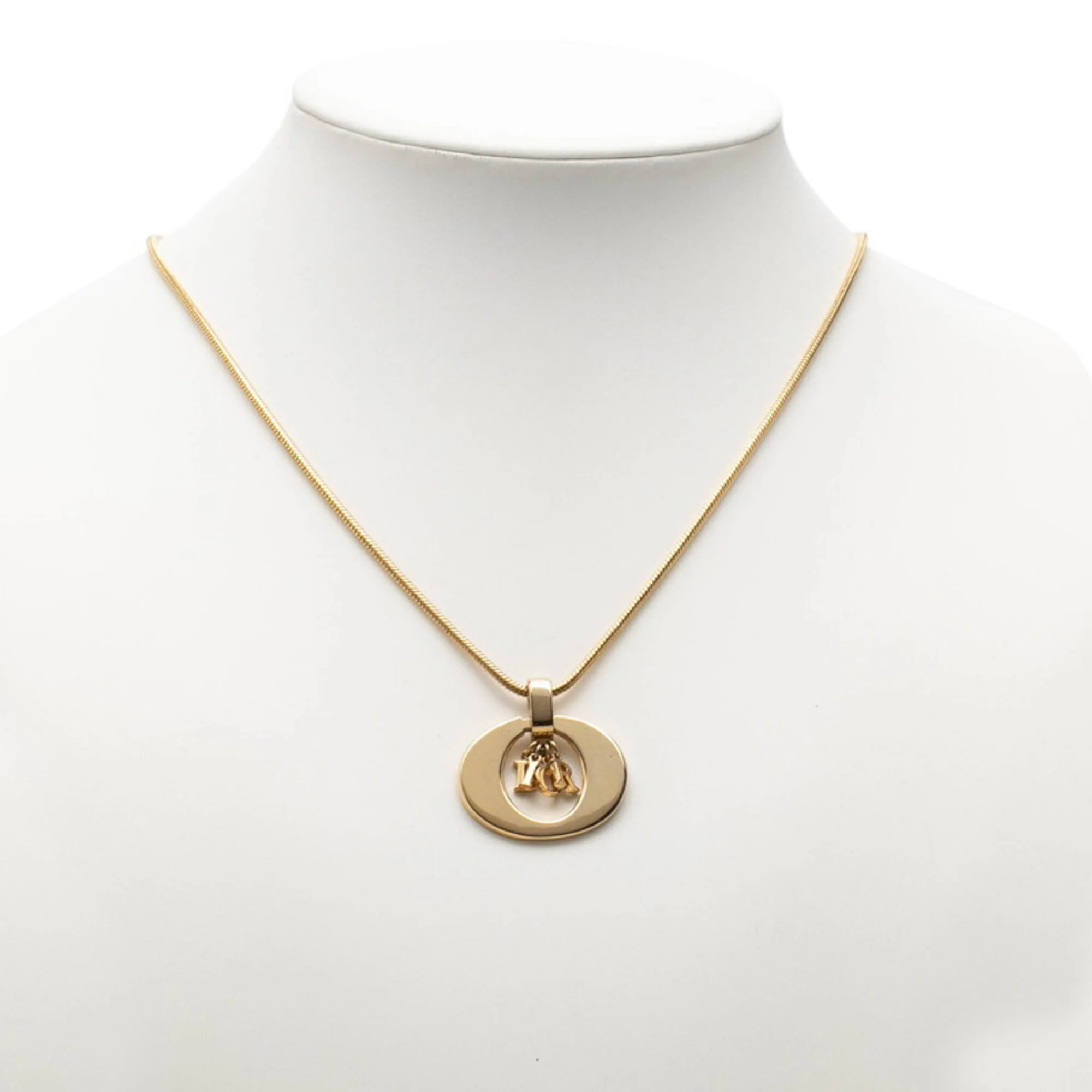 Logo Pendant Necklace Metal - Image 6