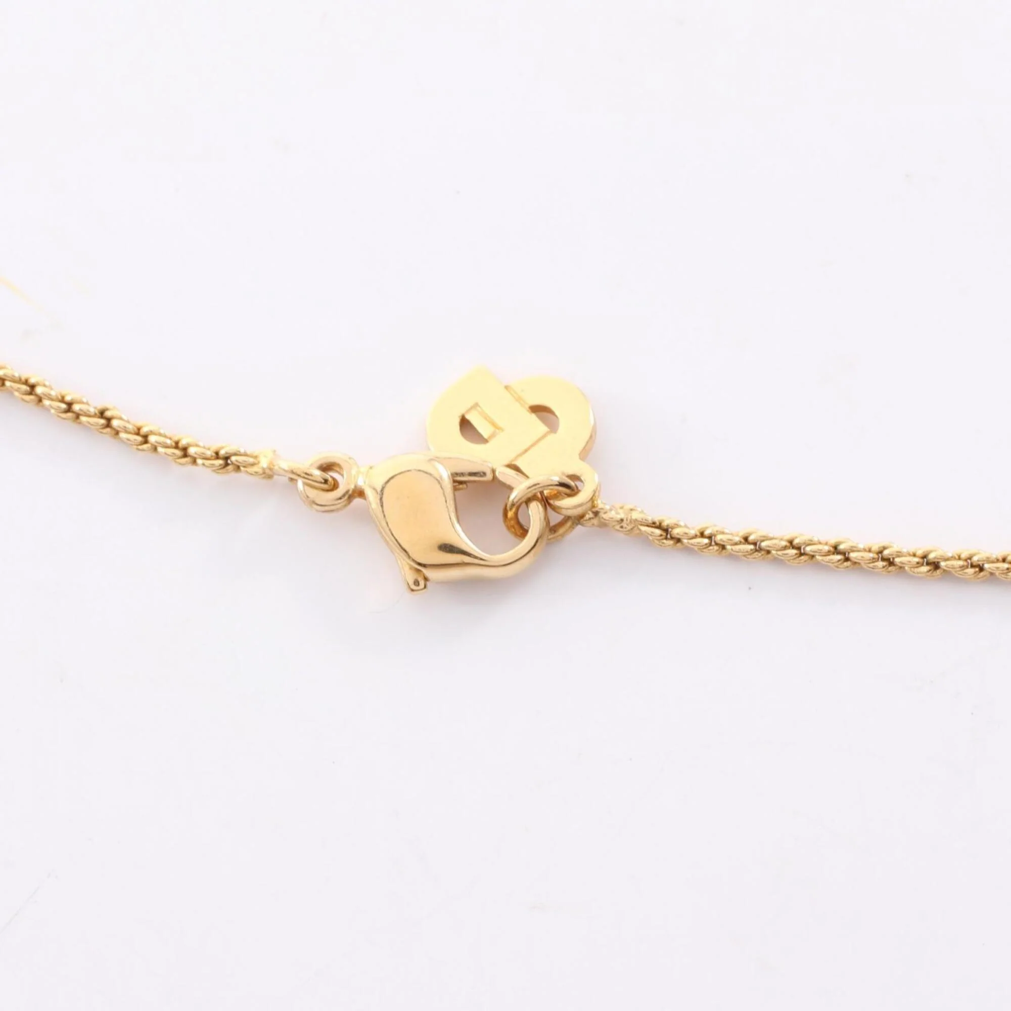 Mirror Motif Pendant Necklace Gold Plated (GP) - Image 4