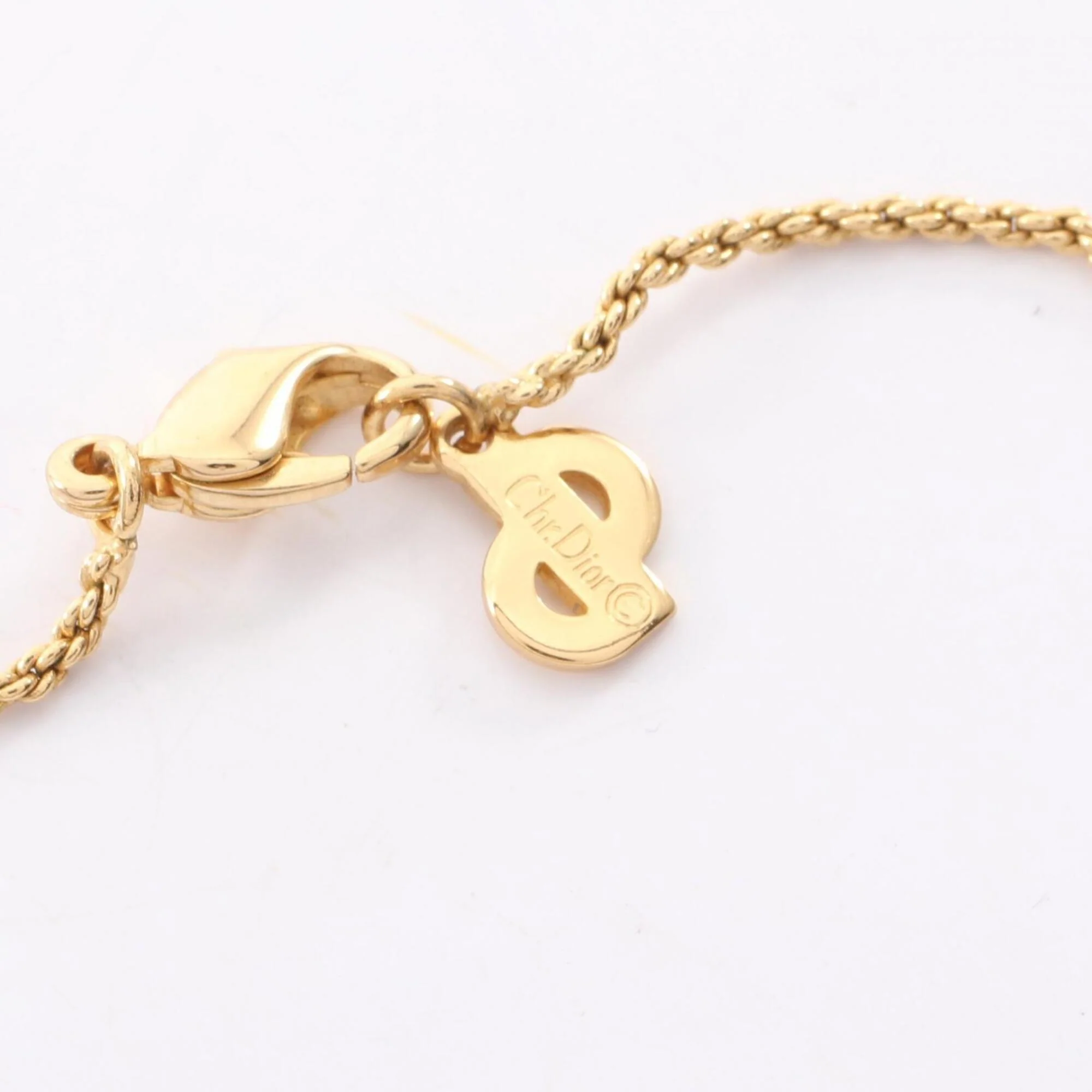 Mirror Motif Pendant Necklace Gold Plated (GP) - Image 5