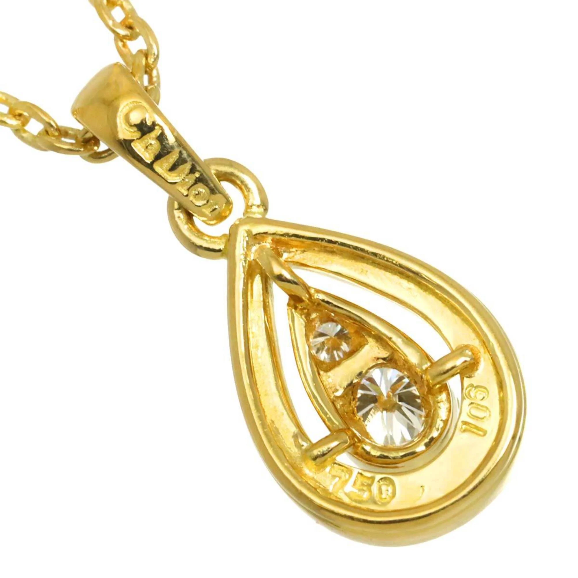 Pendant Necklace 18K Yellow Gold - Image 4