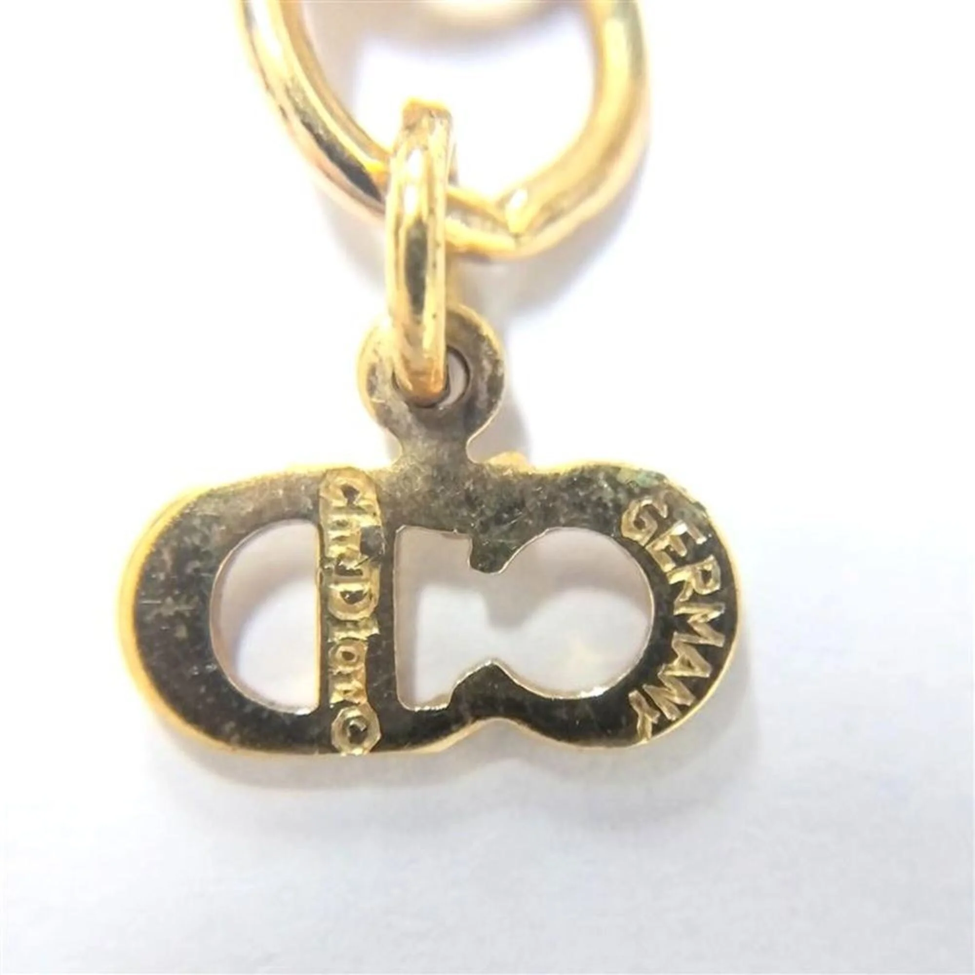 Pendant Necklace Gold Bib Design Choker with Rhinestone - Image 4