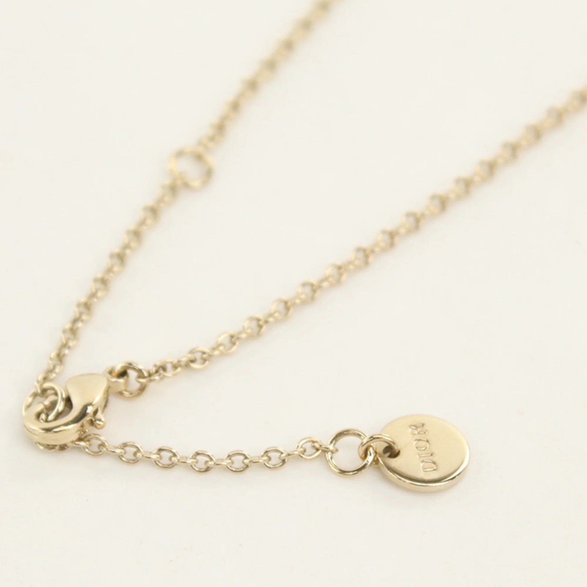 Pendant Necklace Gold Metal - Image 4