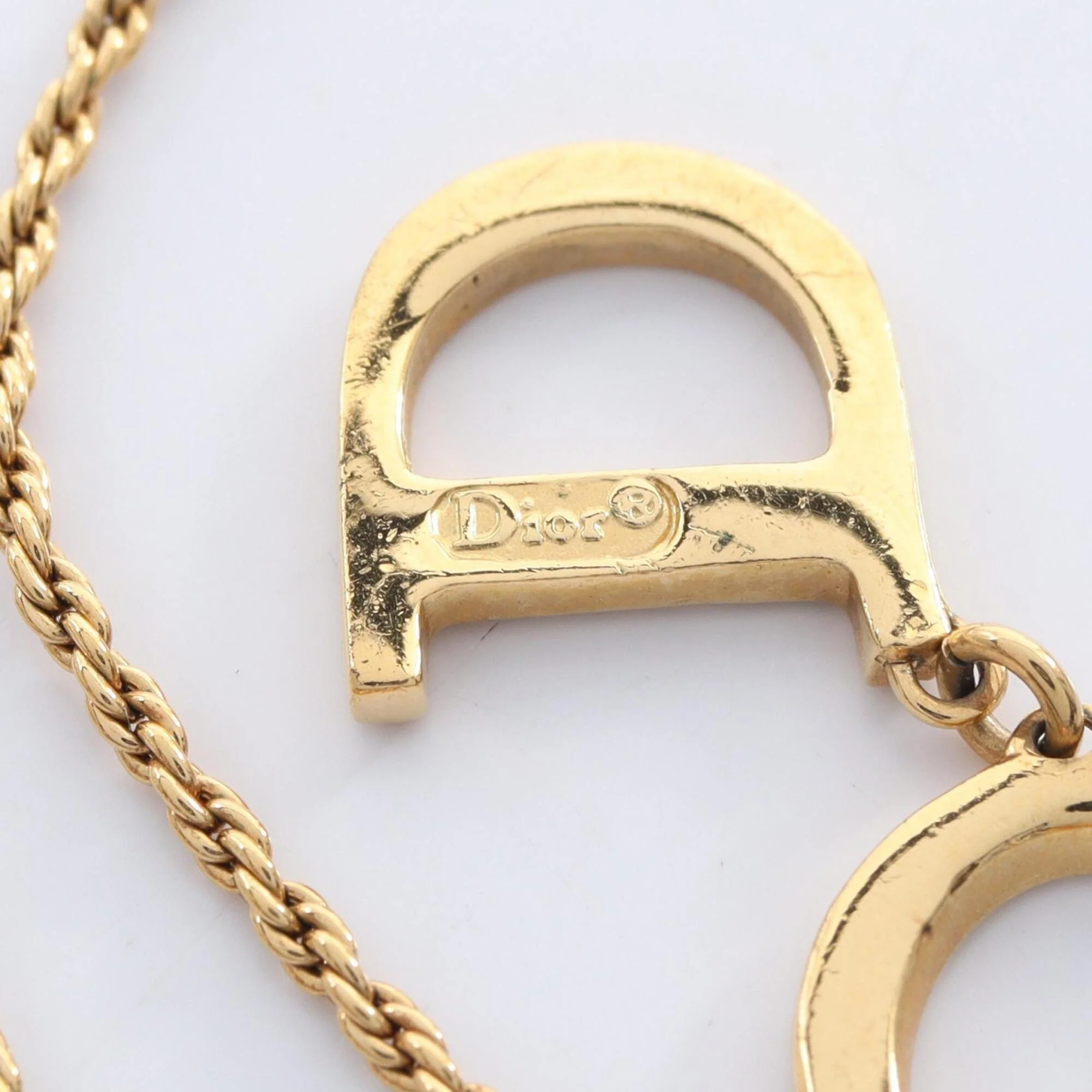 Pendant Necklace Gold Plated with Rhinestone - Image 5
