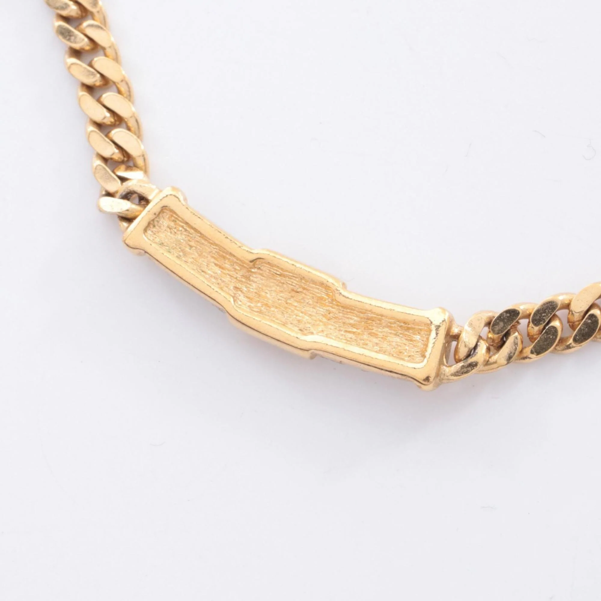Pendant Necklace Gold With Rhinestone - Image 2