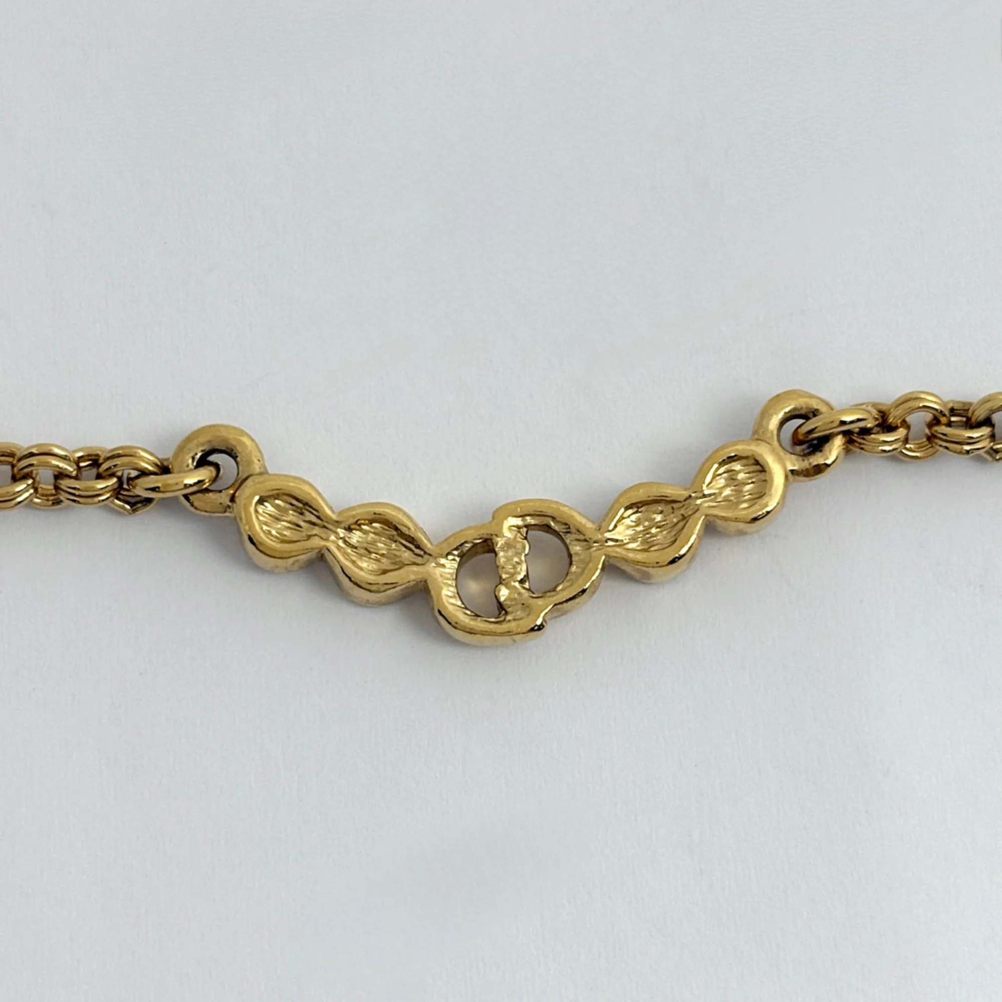 Pendant Necklace Gold With Rhinestone - Image 2