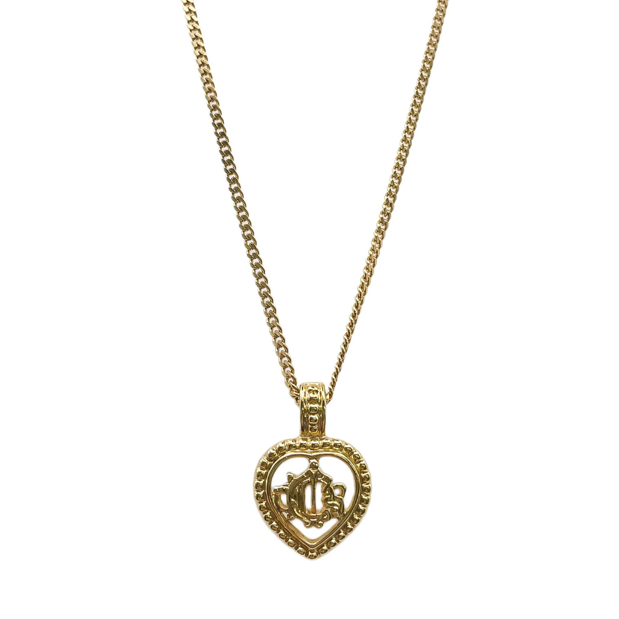Pendant Necklace Metal Gold