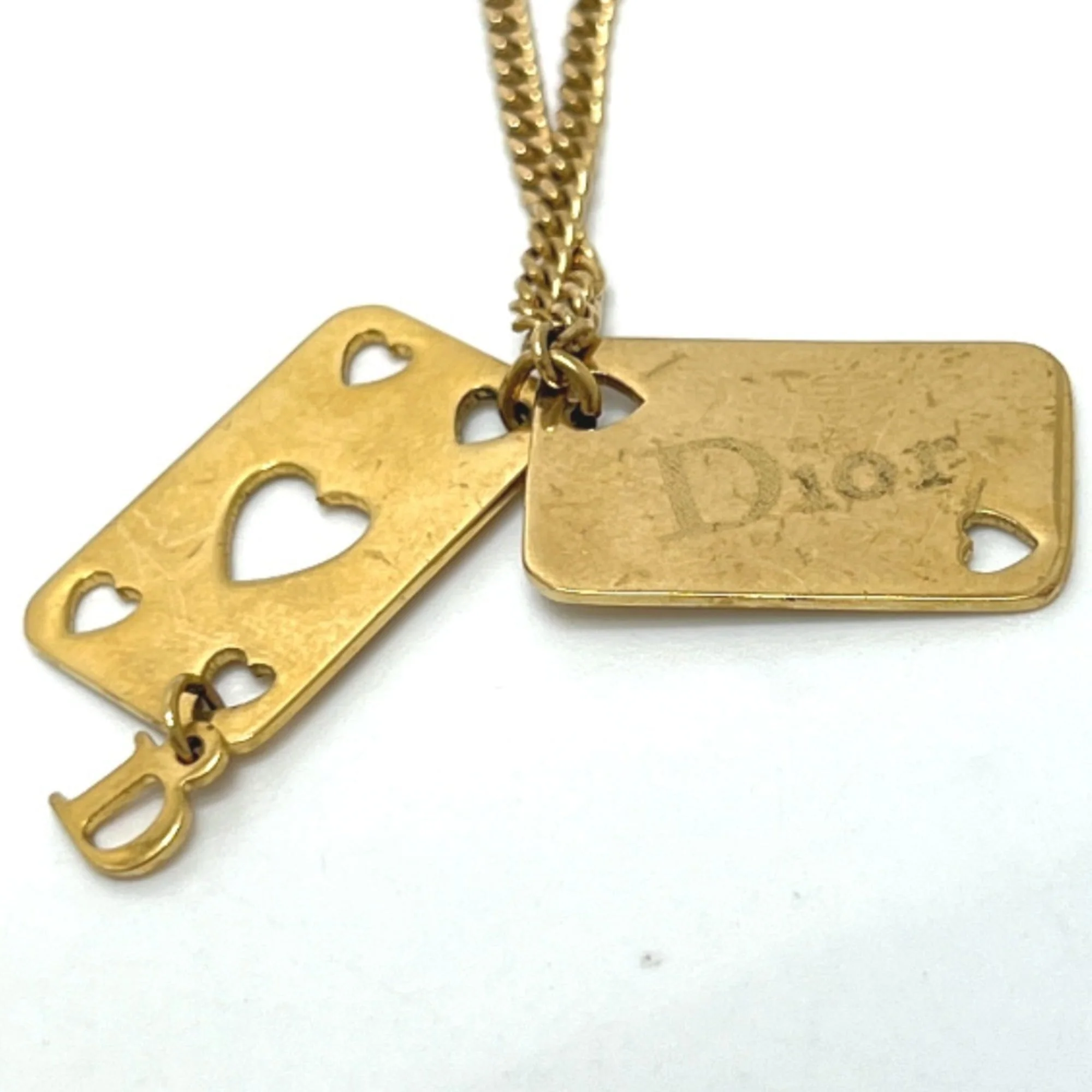 Pendant Necklace Metal Gold - Image 3