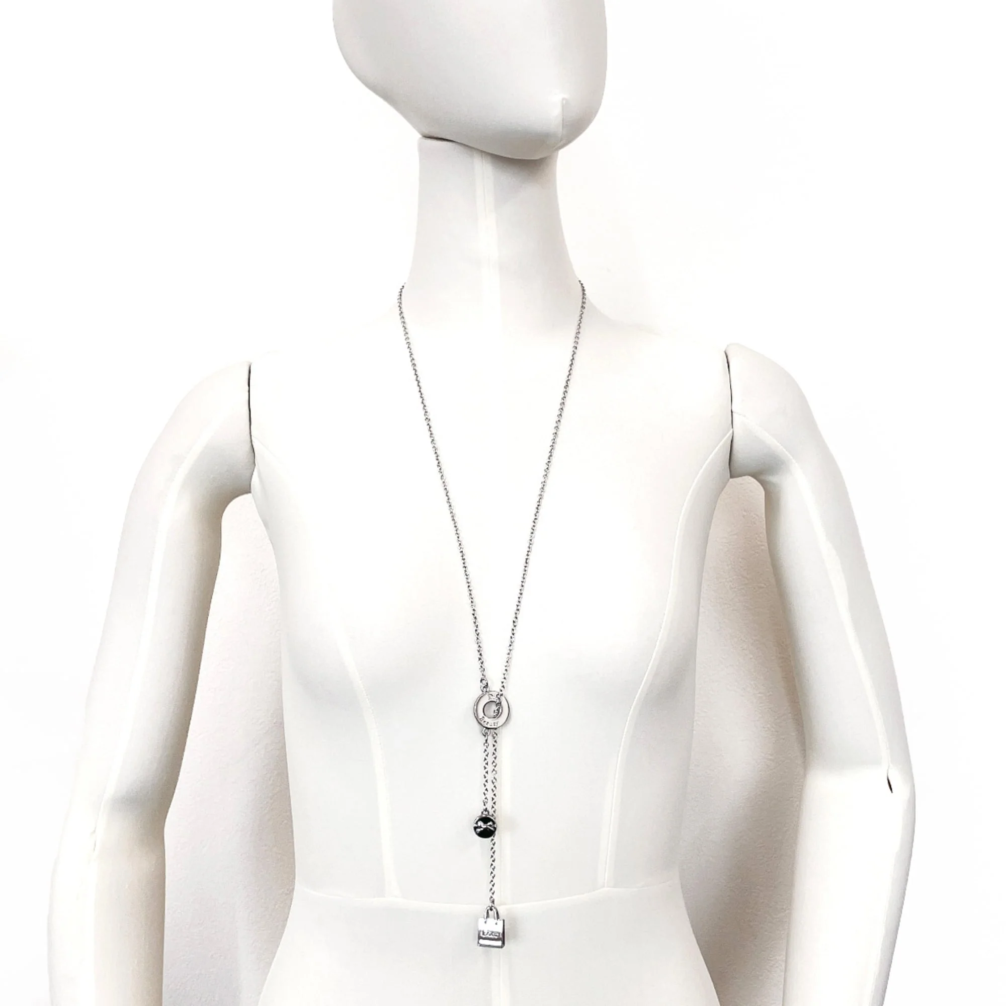 Pendant Necklace Metal Silver - Image 5