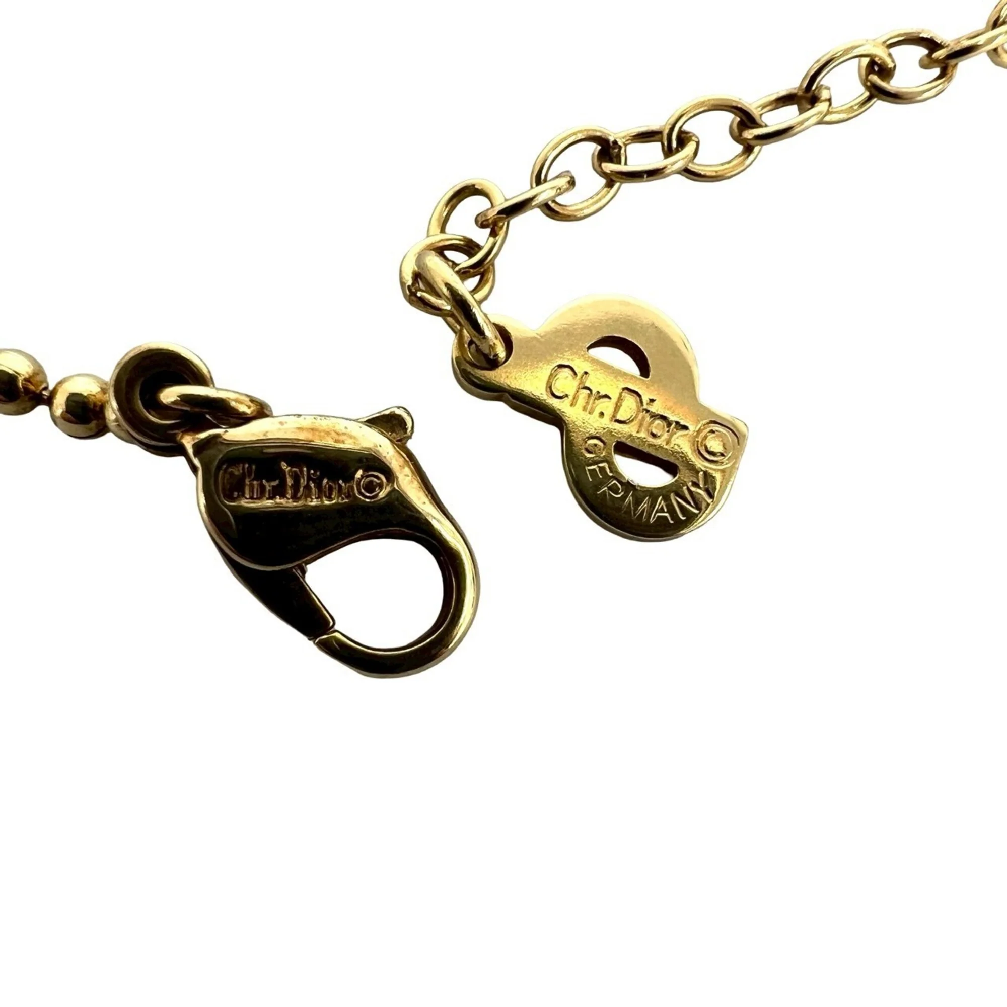 Vintage Coin Motif Pendant Necklace Gold - Image 3