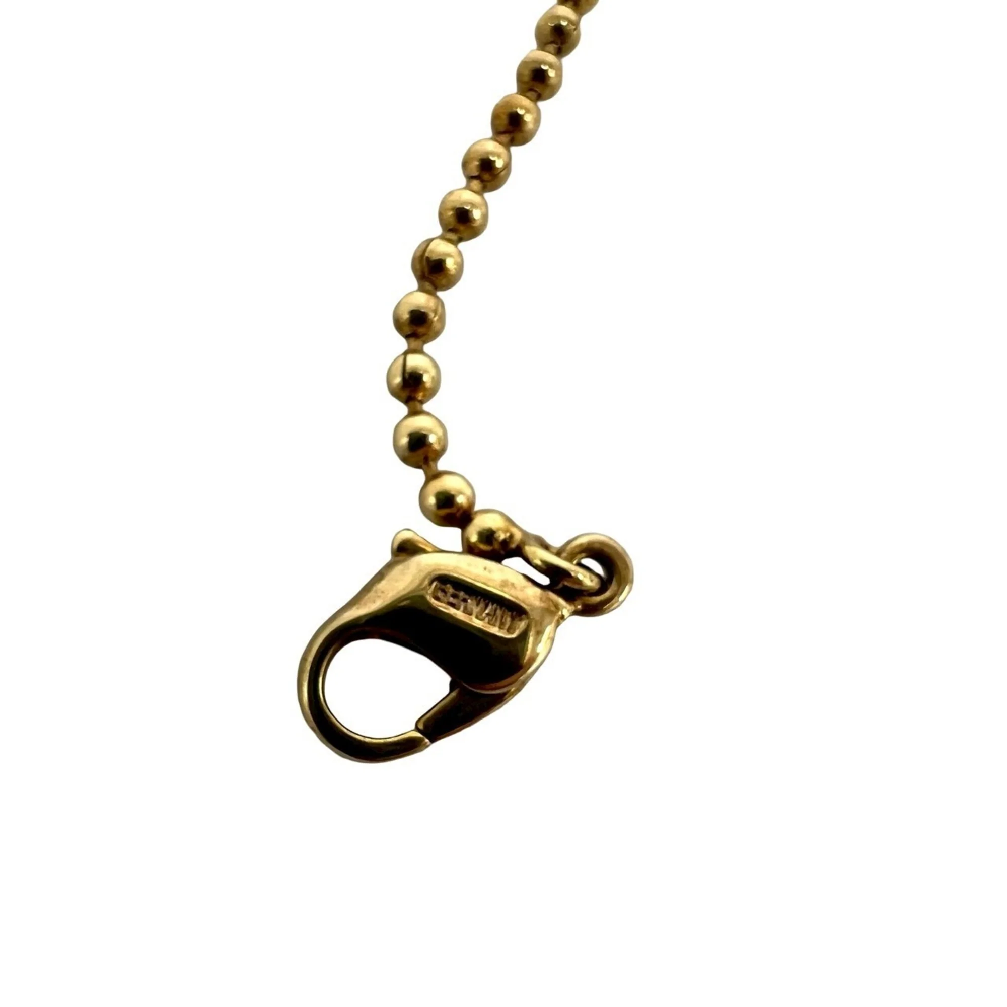Vintage Coin Motif Pendant Necklace Gold - Image 4