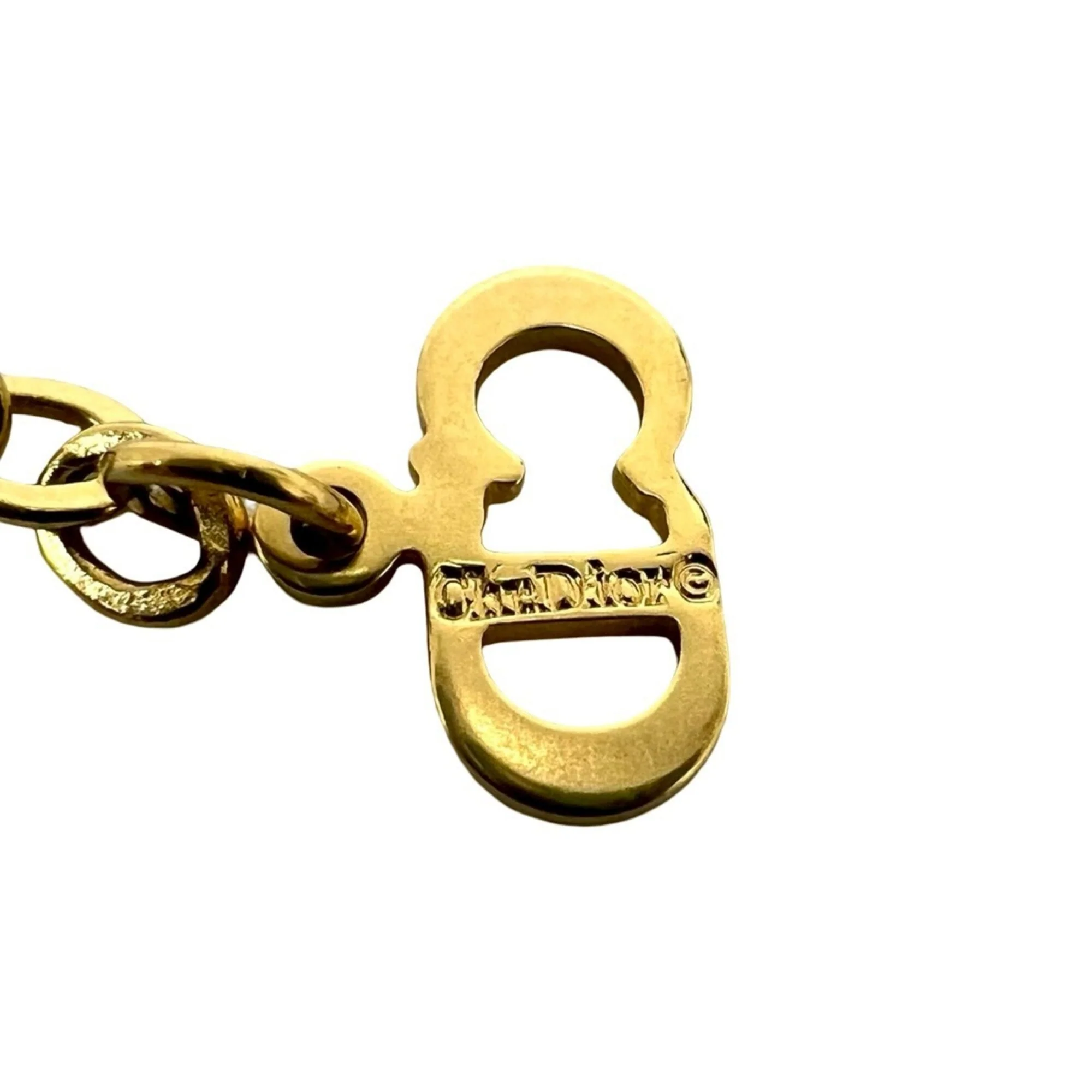 Vintage Pendant Necklace Gold - Image 3