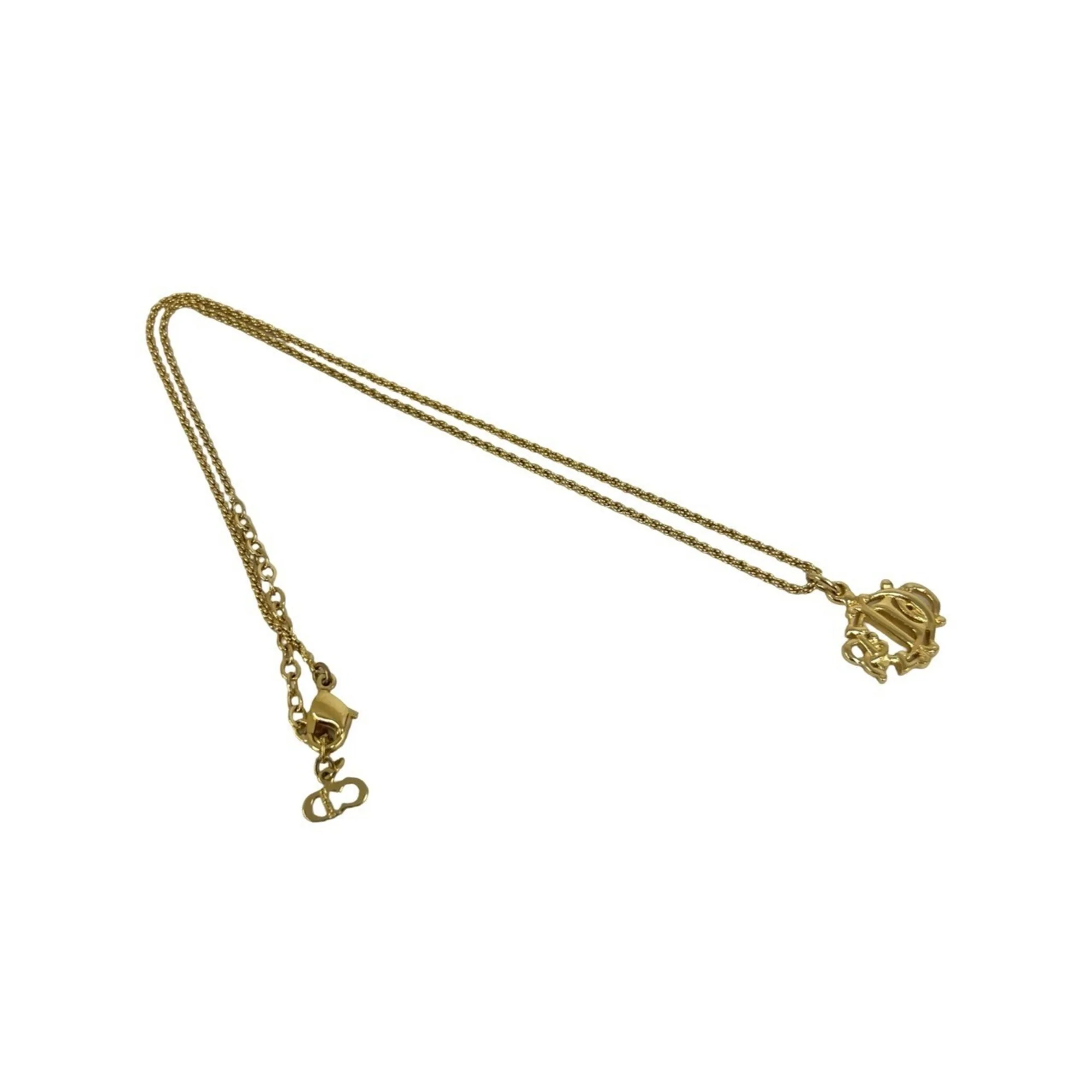 Vintage Pendant Necklace Gold - Image 5