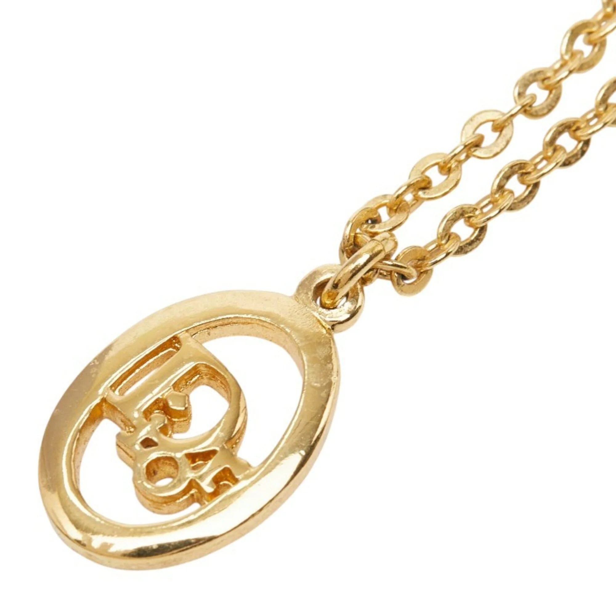 Vintage Pendant Necklace Gold Plated
