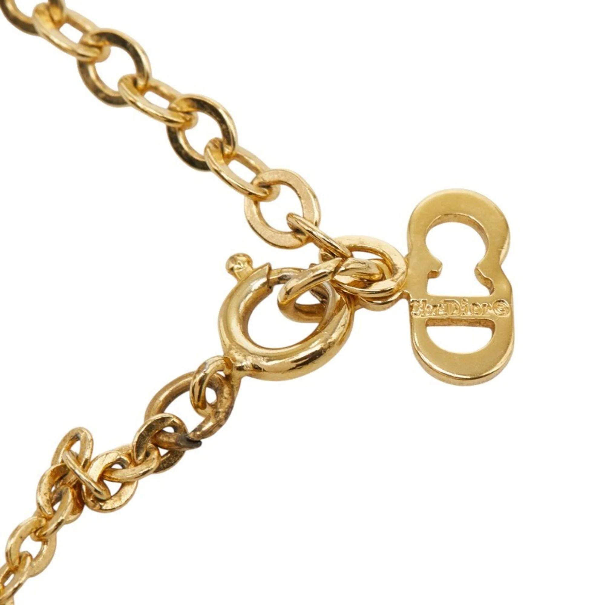 Vintage Pendant Necklace Gold Plated - Image 4