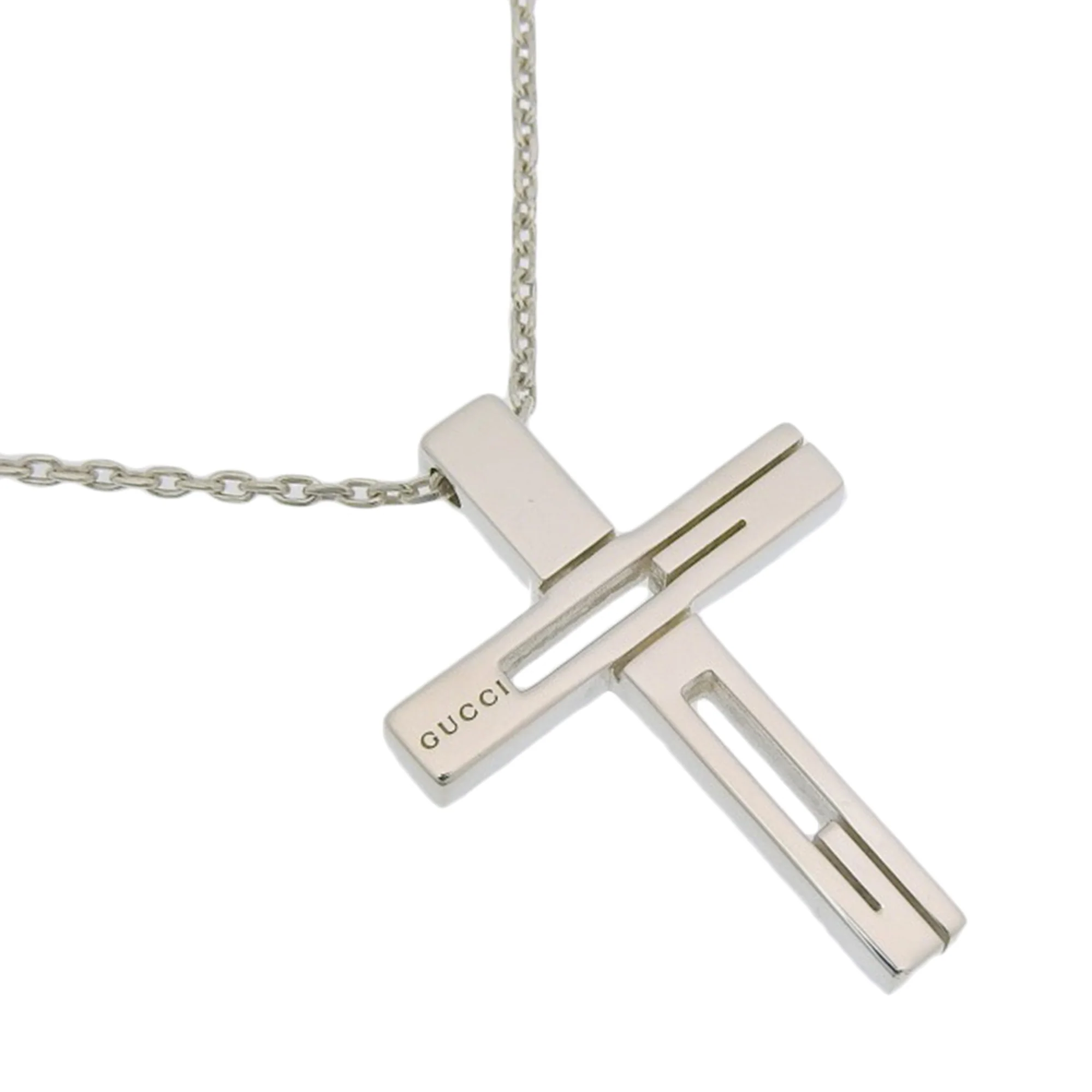 Cross Pendant Necklace Sterling Silver