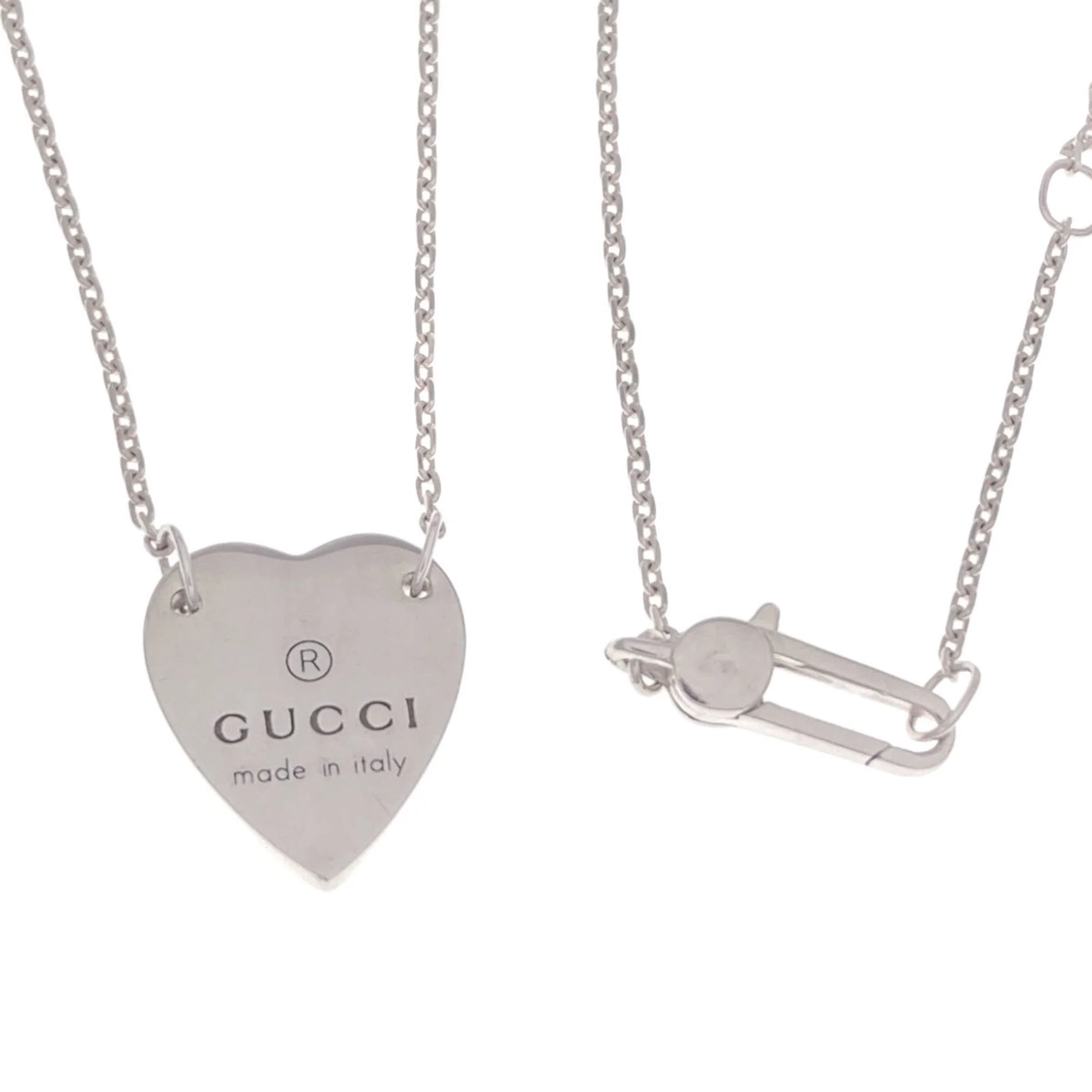 Heart Pendant Necklace Sterling Silver - Image 5