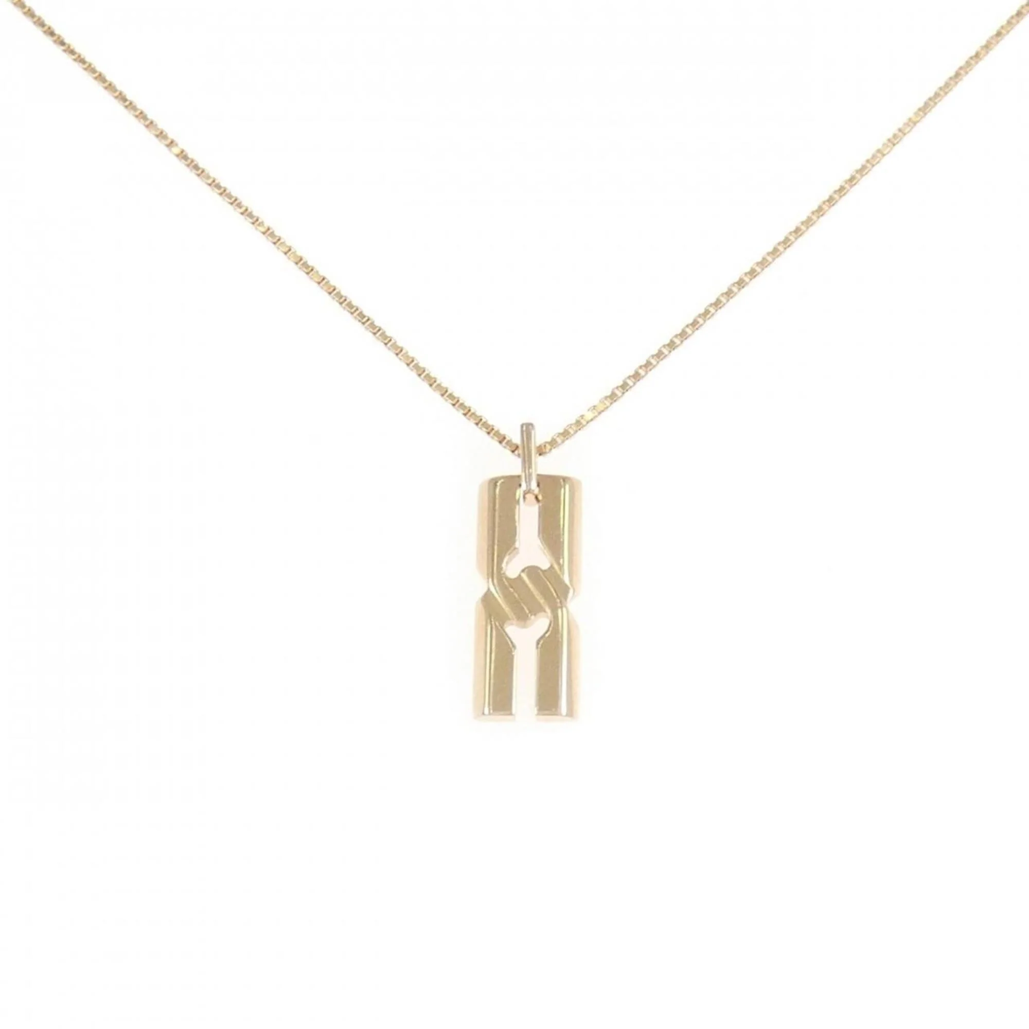 Infinity Pendant Necklace 18K Rose Gold