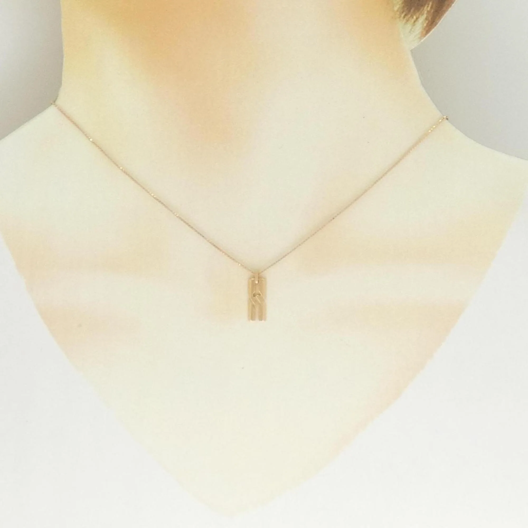 Infinity Pendant Necklace 18K Rose Gold - Image 6