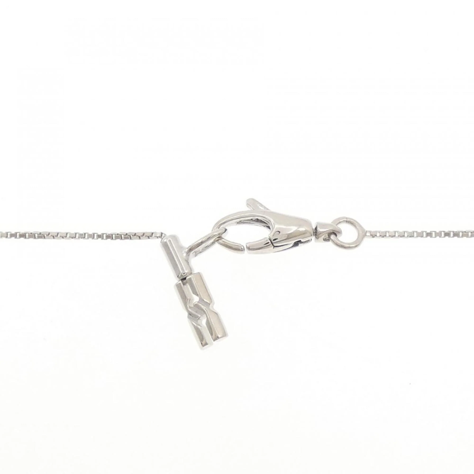 Infinity Pendant Necklace 18K White Gold - Image 5