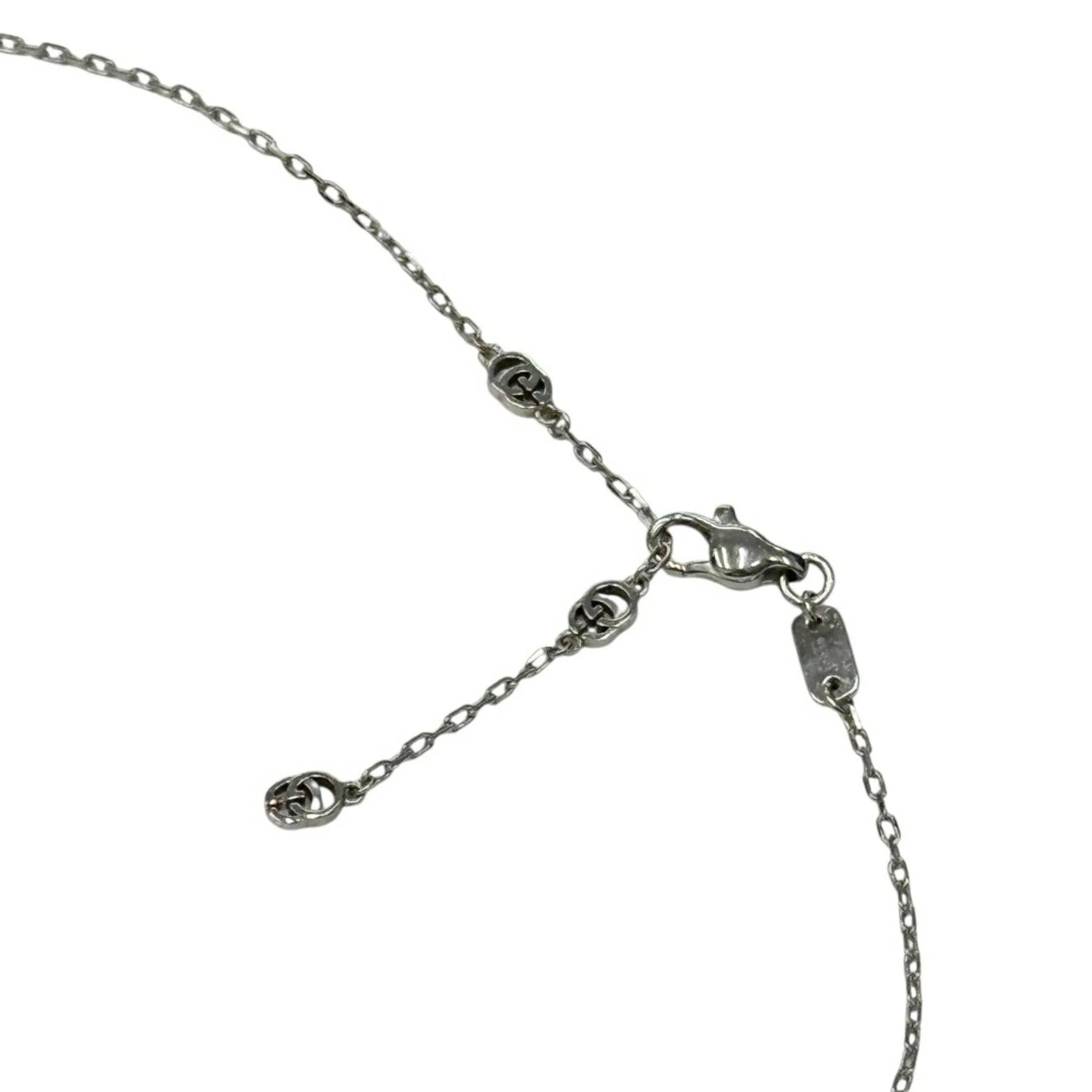 Interlocking Pendant Necklace 18K White Gold - Image 3