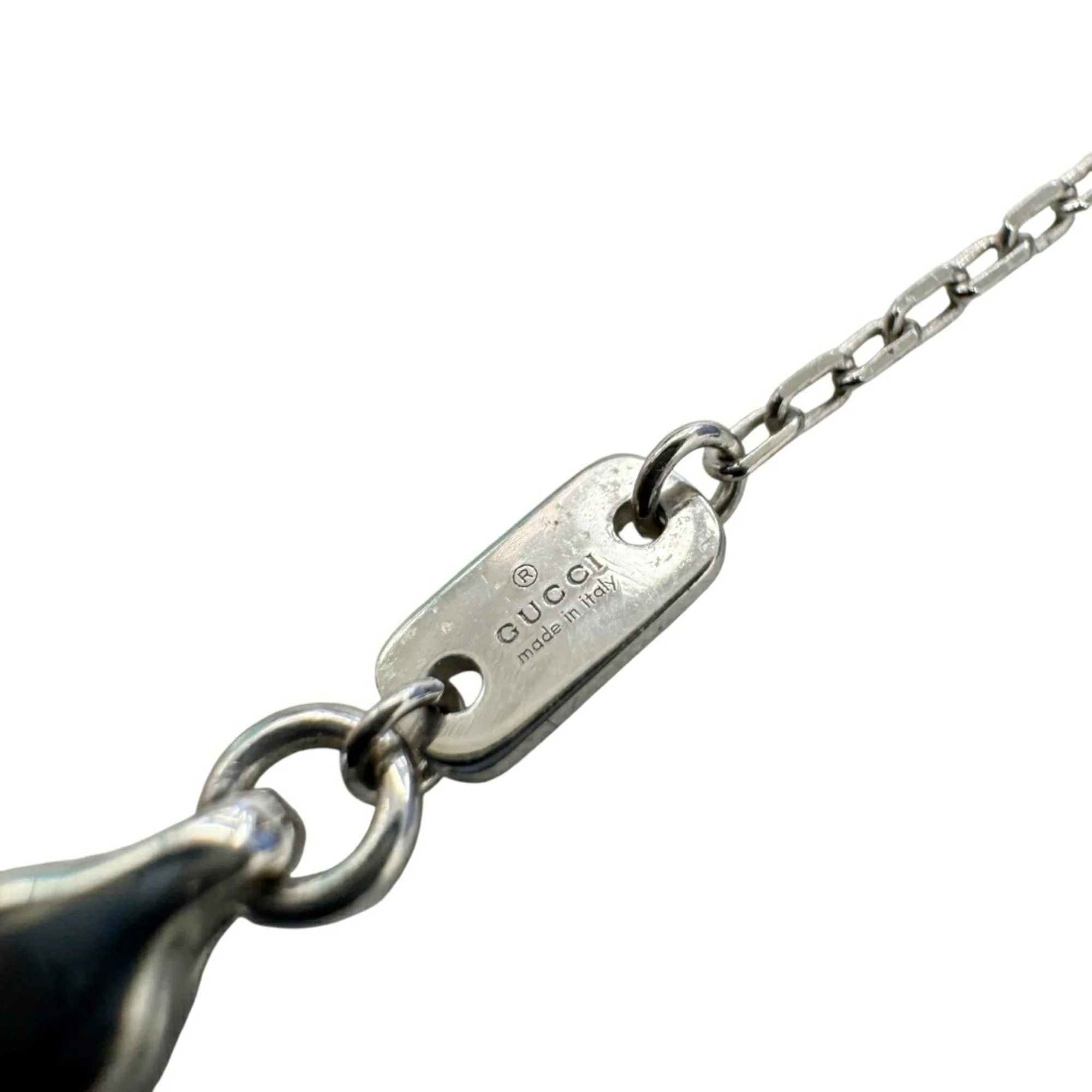 Interlocking Pendant Necklace 18K White Gold - Image 4