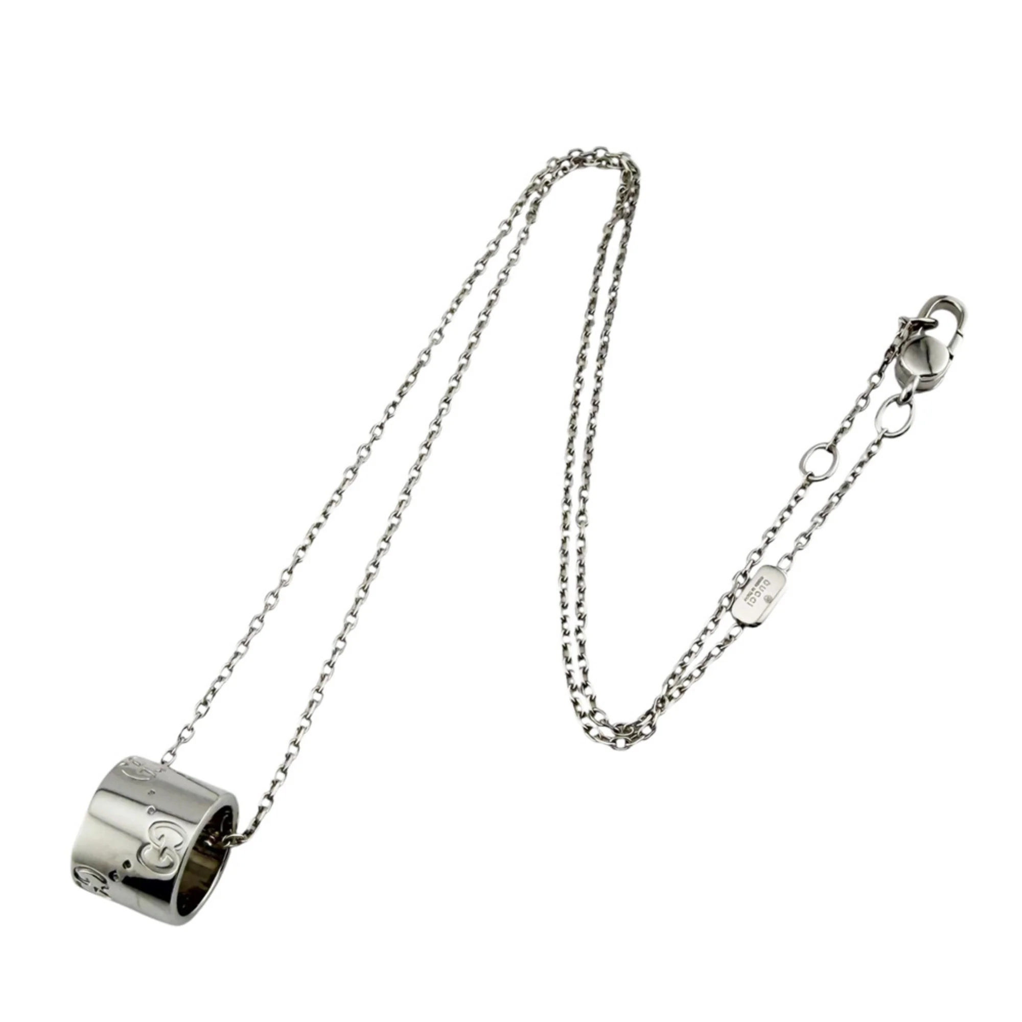 Pendant Necklace 18K White Gold - Image 7