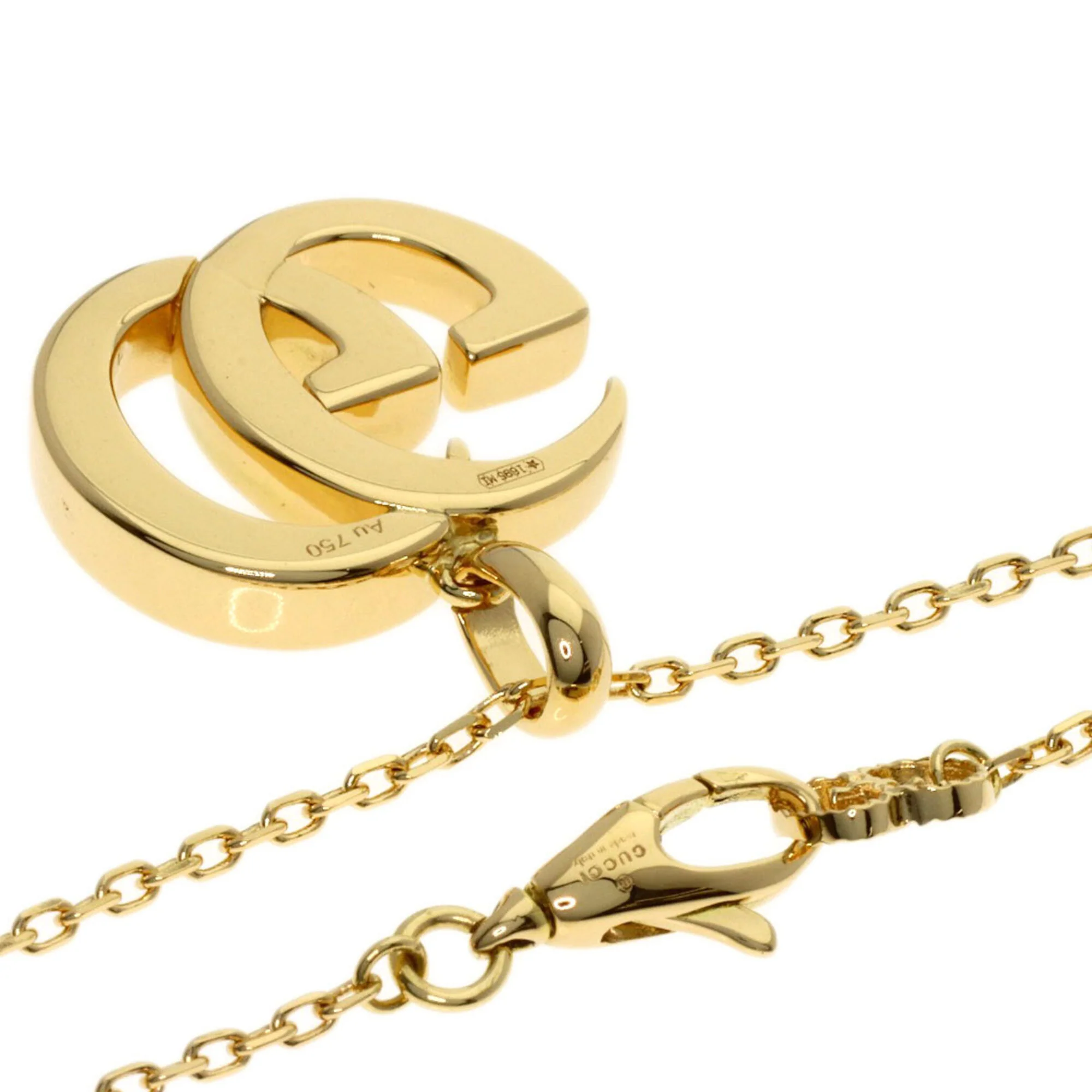 Pendant Necklace 18K Yellow Gold - Image 2