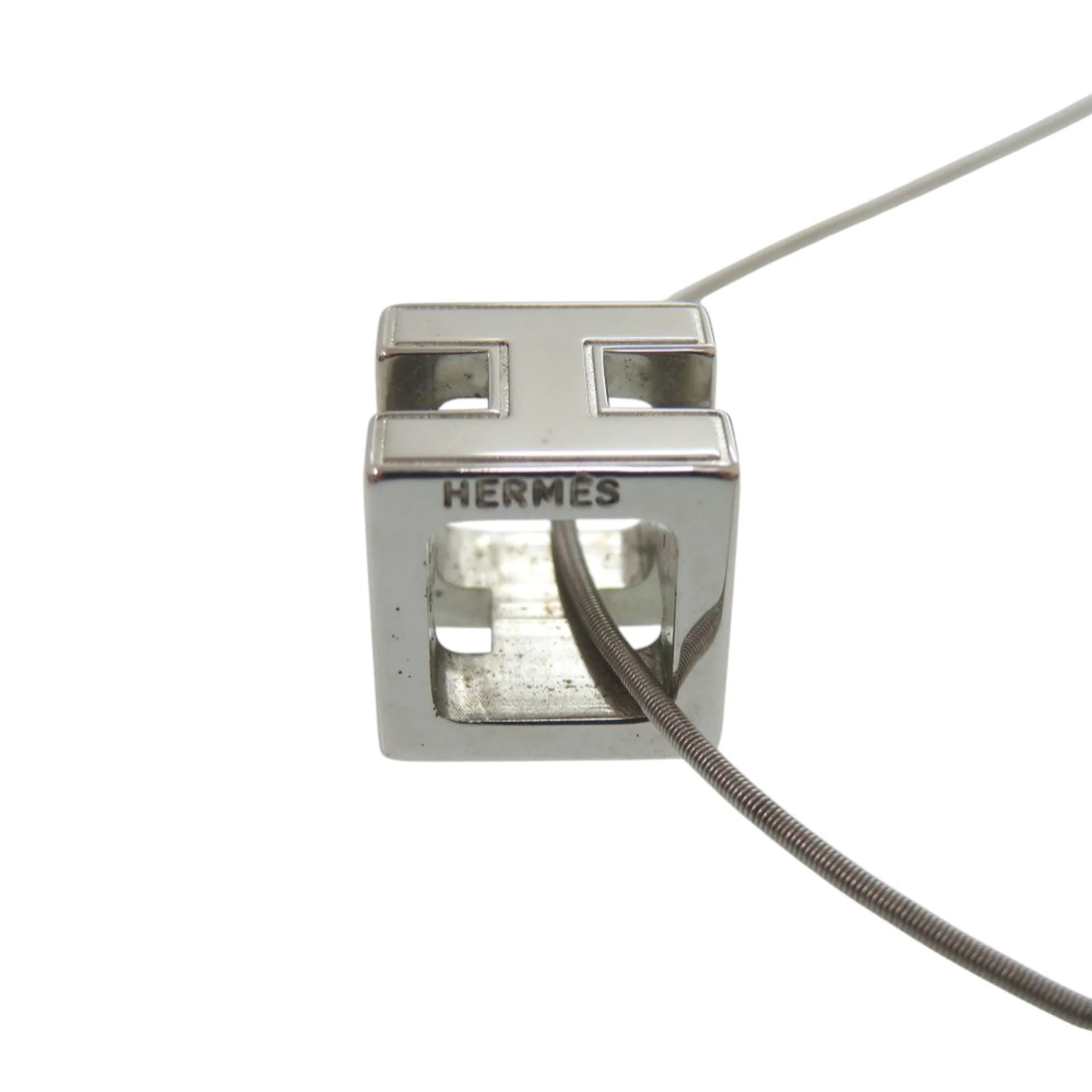 Cage D'H H-Cube Pendant Necklace Metal - Image 4