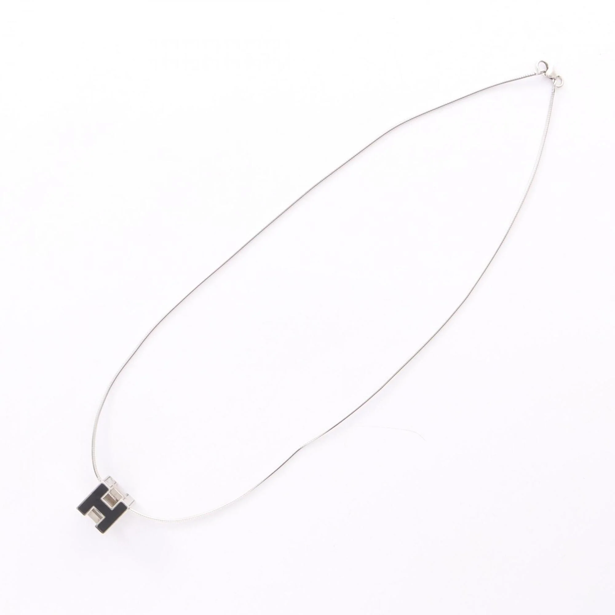 Cage d'H H-Cube Pendant Necklace Stainless Steel - Image 2