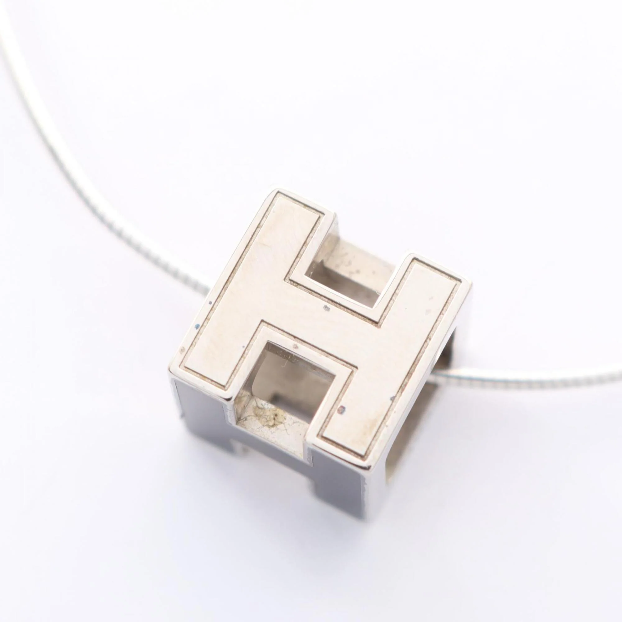 Cage d'H H-Cube Pendant Necklace Stainless Steel - Image 7