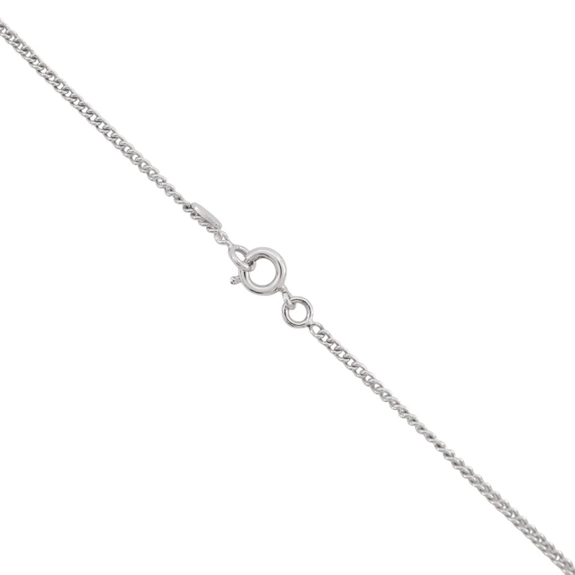 CC Logo Pendant Necklace Metal - Image 5