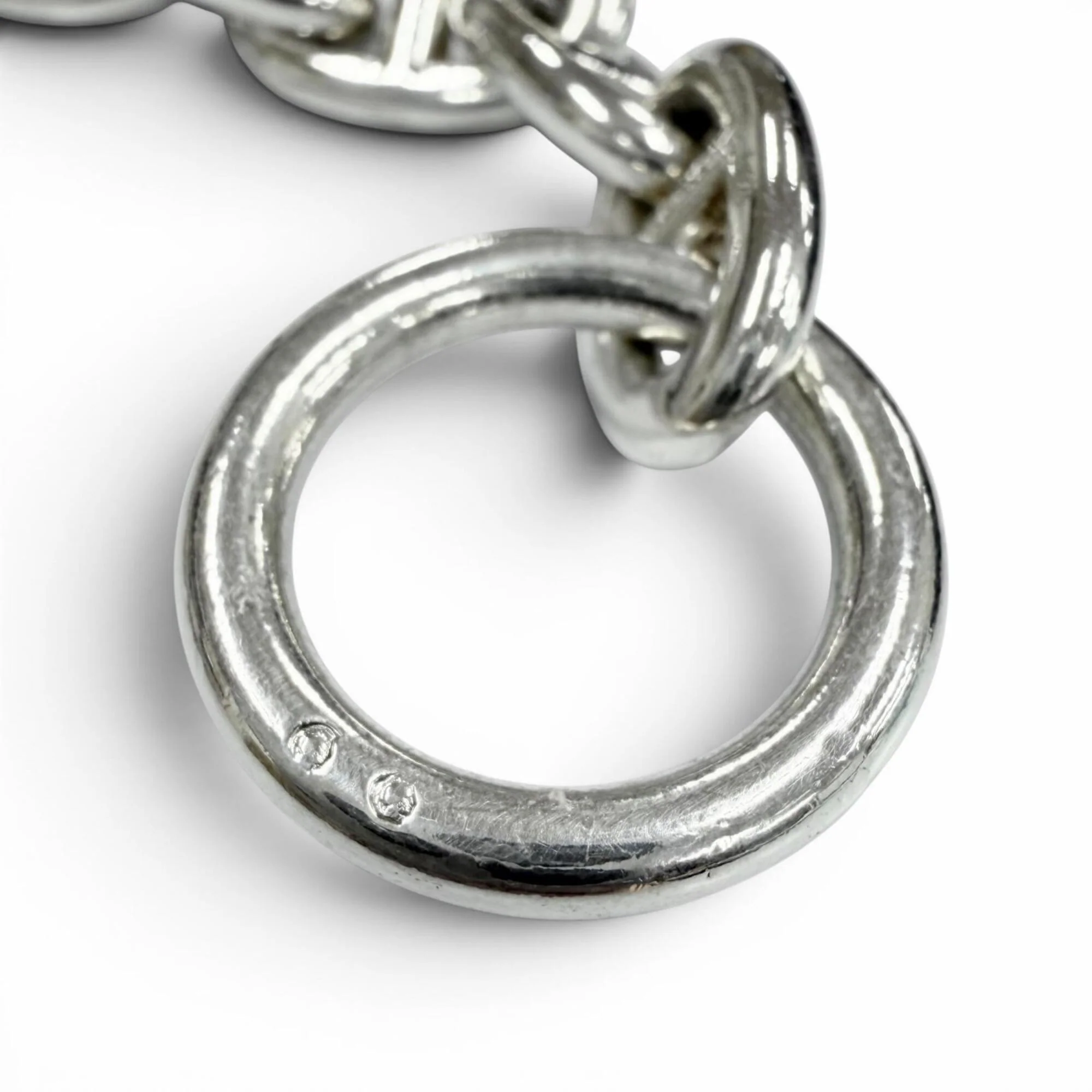 Chaine d'Ancre Pendant Necklace Sterling Silver Large - Image 6
