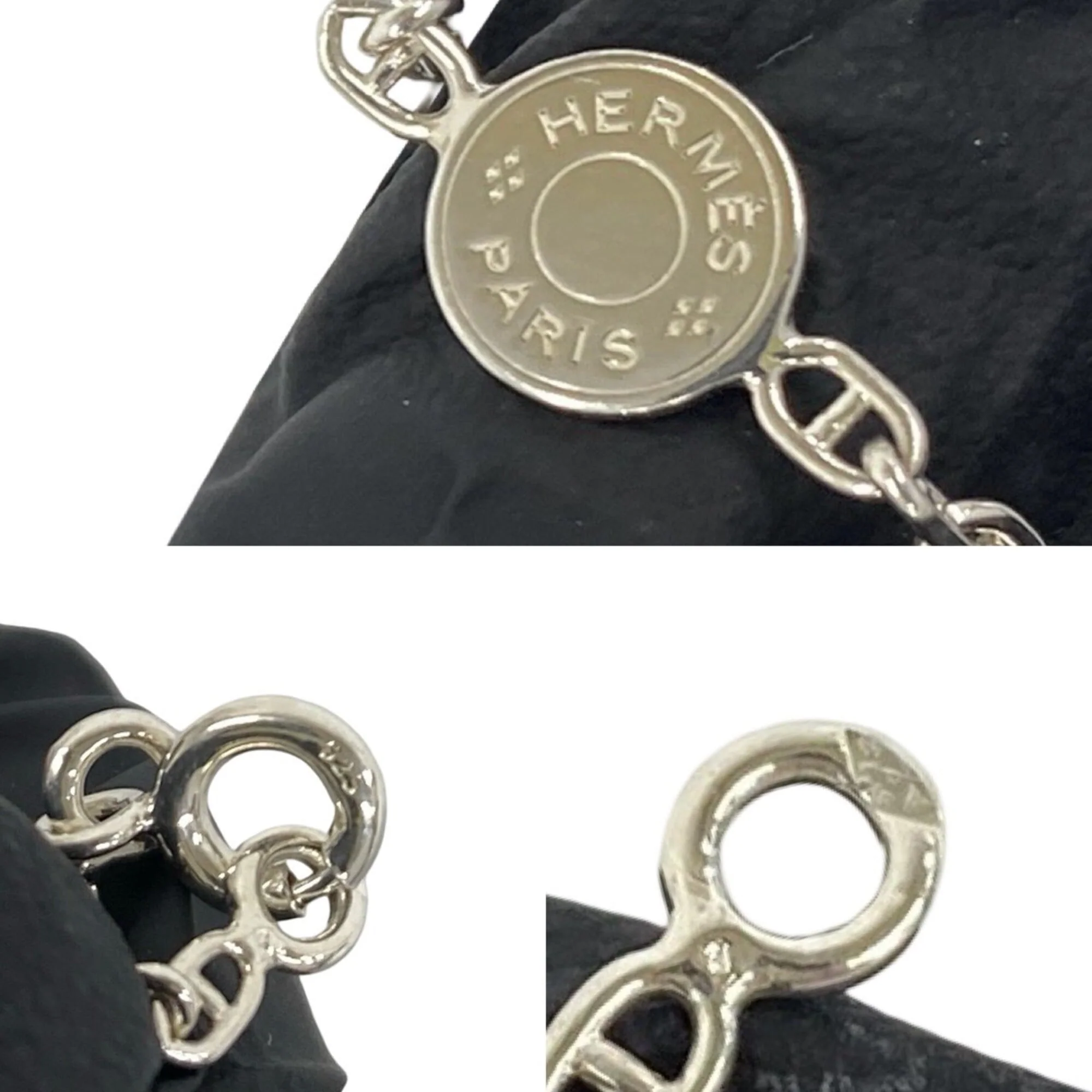 Chaine d'Ancre Sellier Pendant Necklace Sterling Silver - Image 3