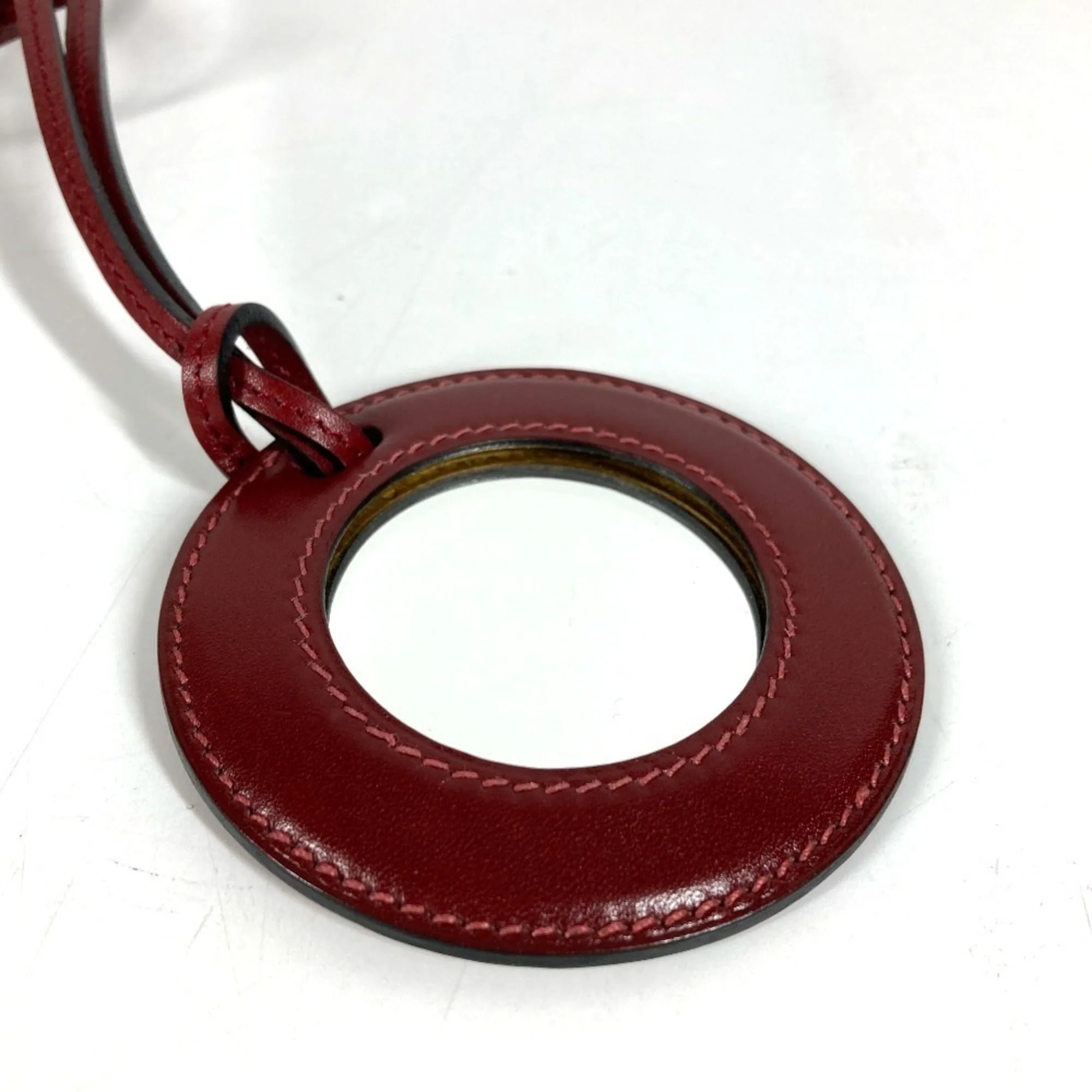 Choker Necklace Leather Brown - Image 4