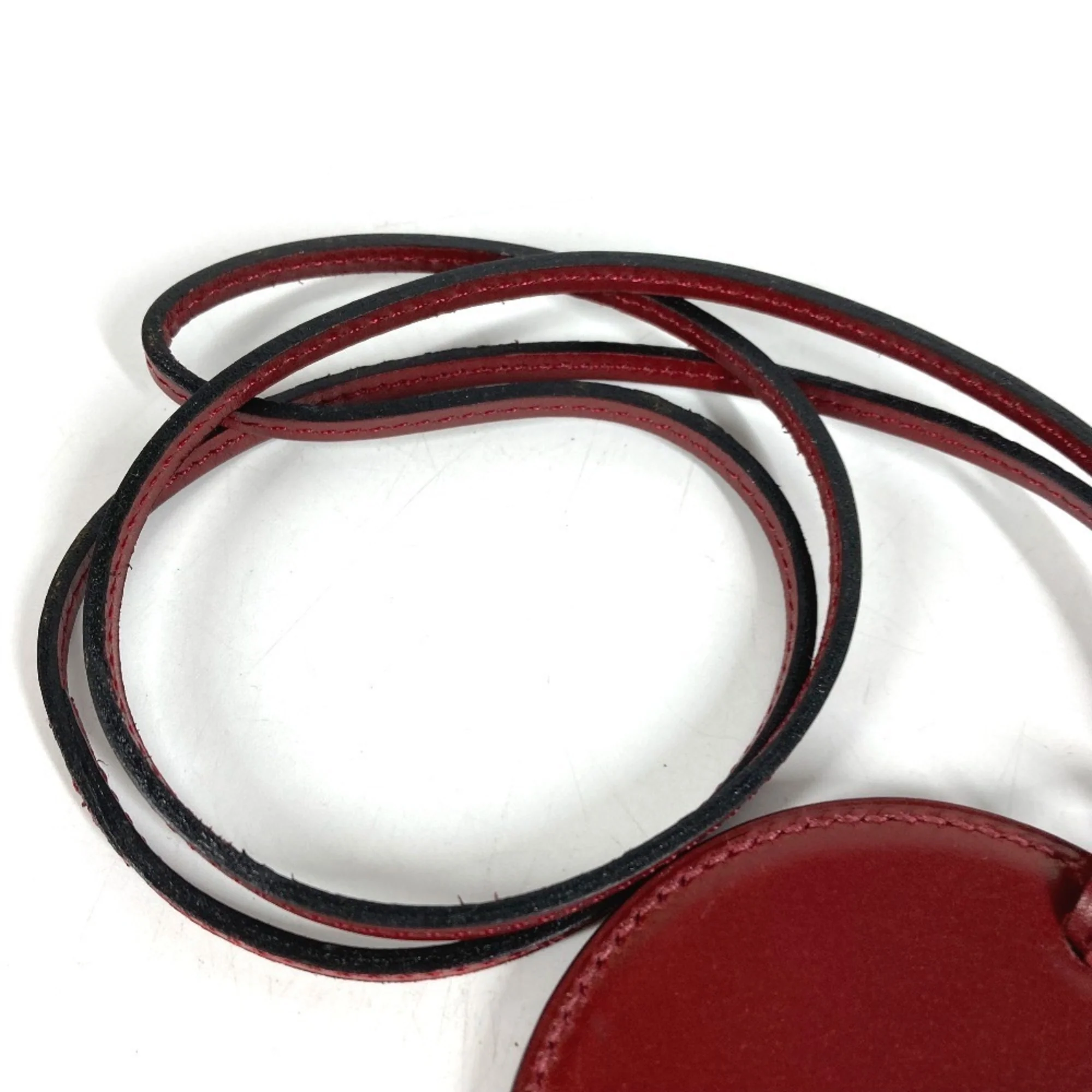 Choker Necklace Leather Brown - Image 6