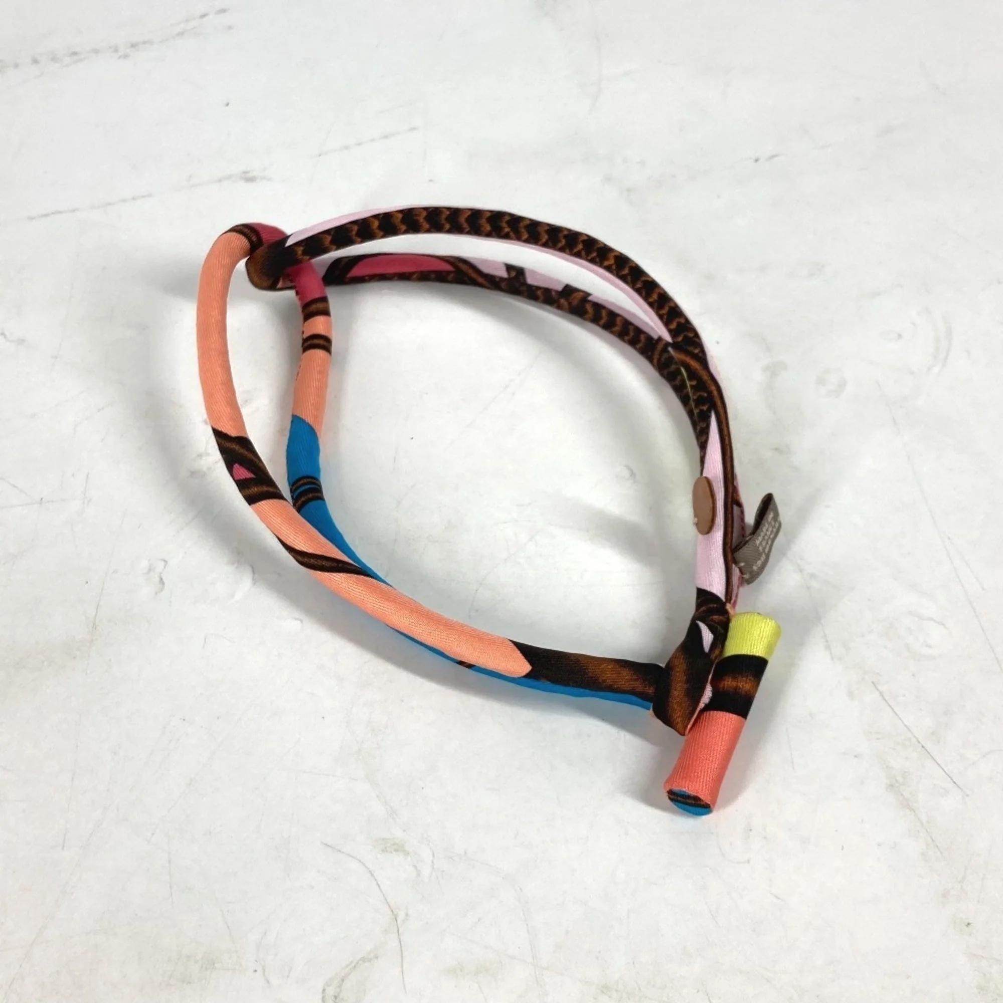 Choker Necklace Silk Multi-Color - Image 4