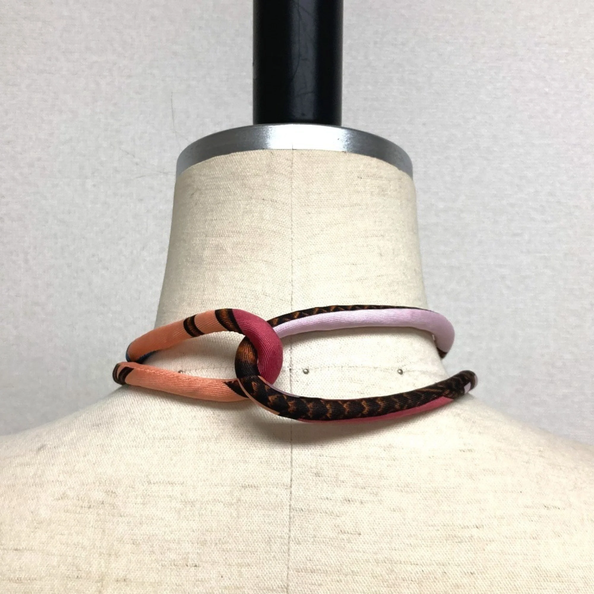 Choker Necklace Silk Multi-Color - Image 8