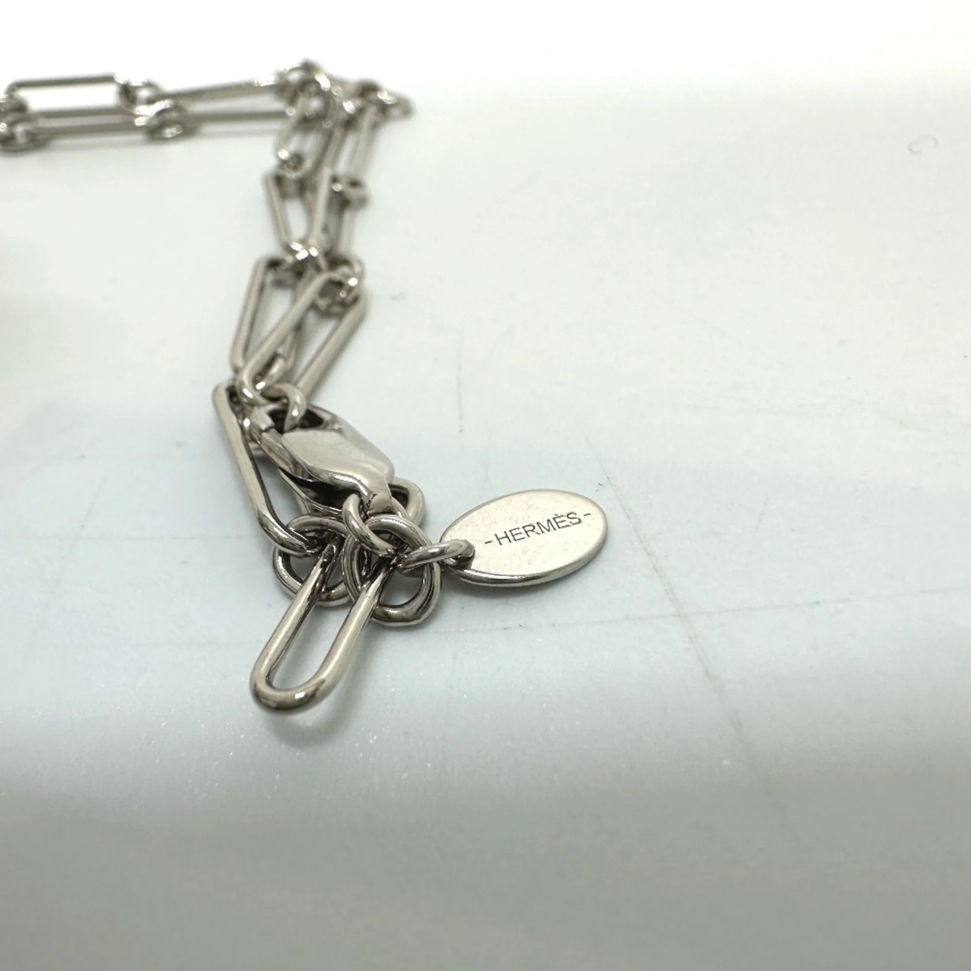 Heritage Eskettle Pendant Necklace Swift Leather Silver Mini - Image 7