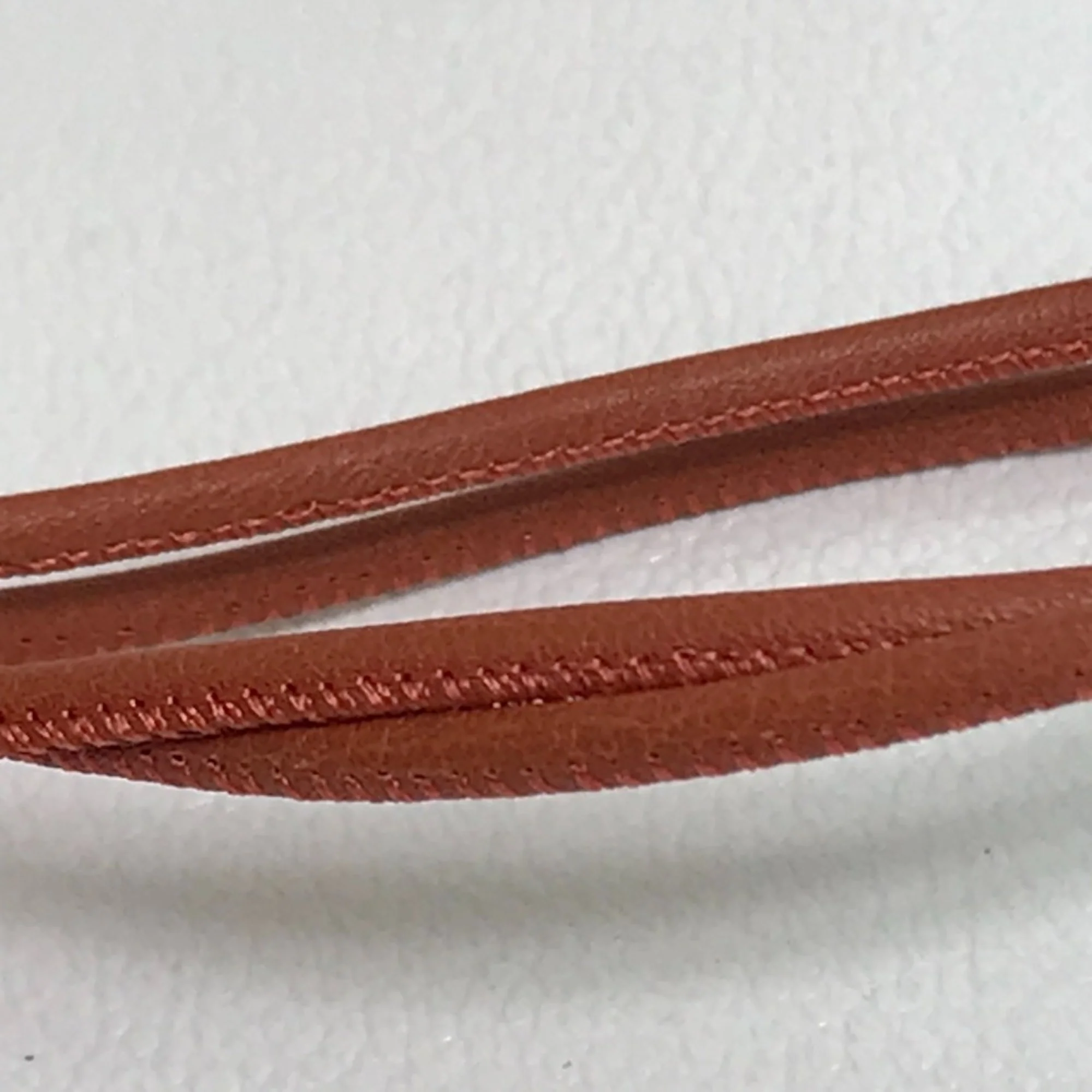Mon Petit Kelly Pendant Necklace Leather Brown Mini - Image 6