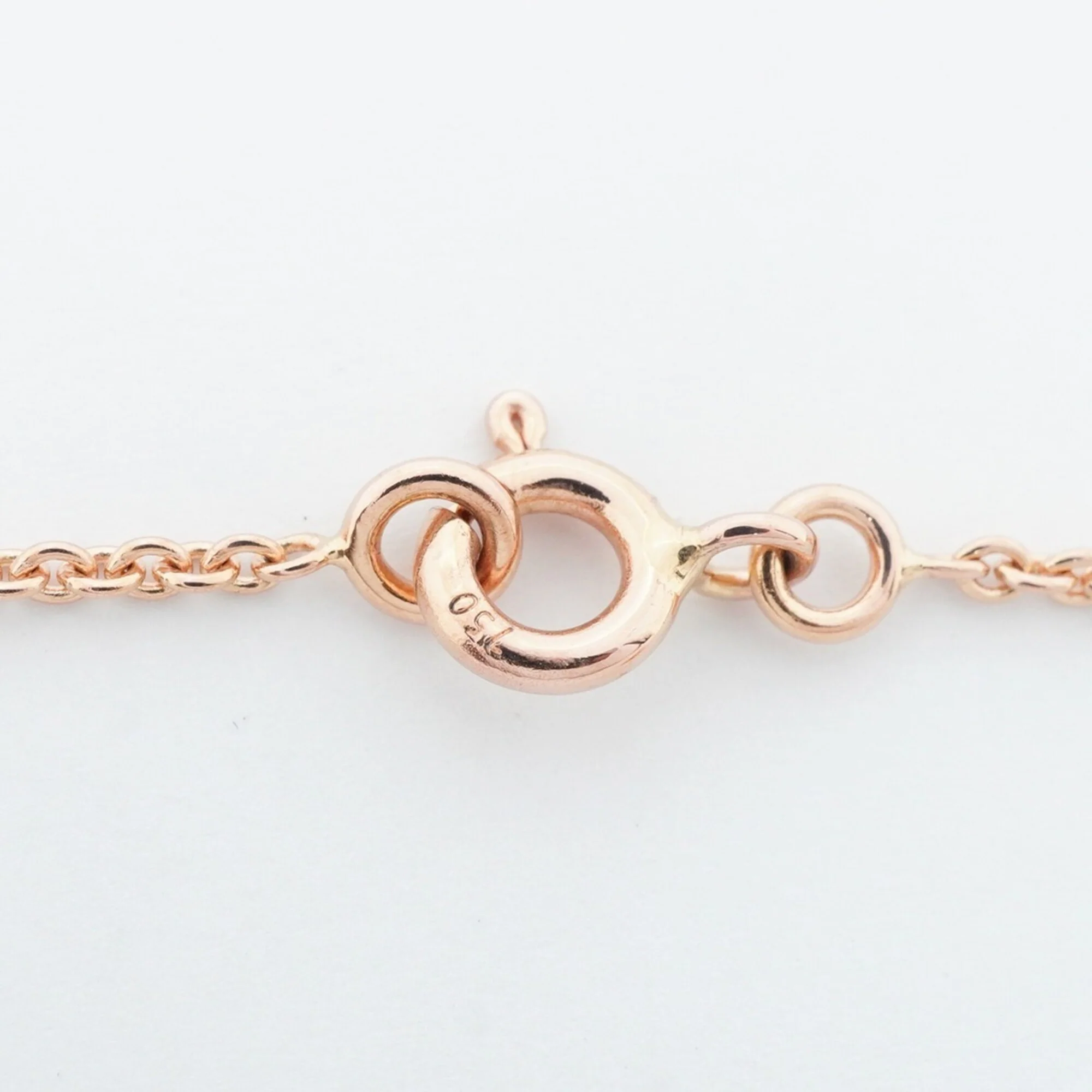 Pendant Necklace 18K Rose Gold with Diamond - Image 4