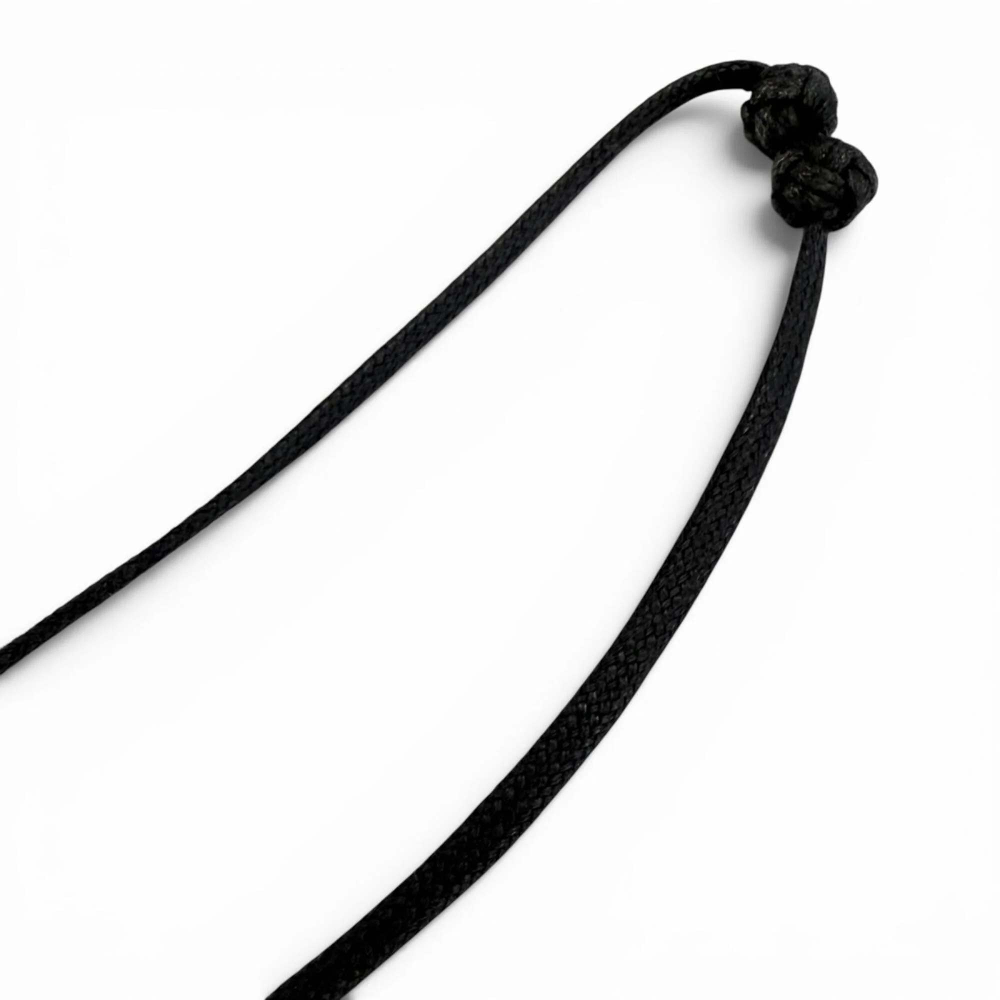 Pendant Necklace Leather and Sterling Silver - Image 5