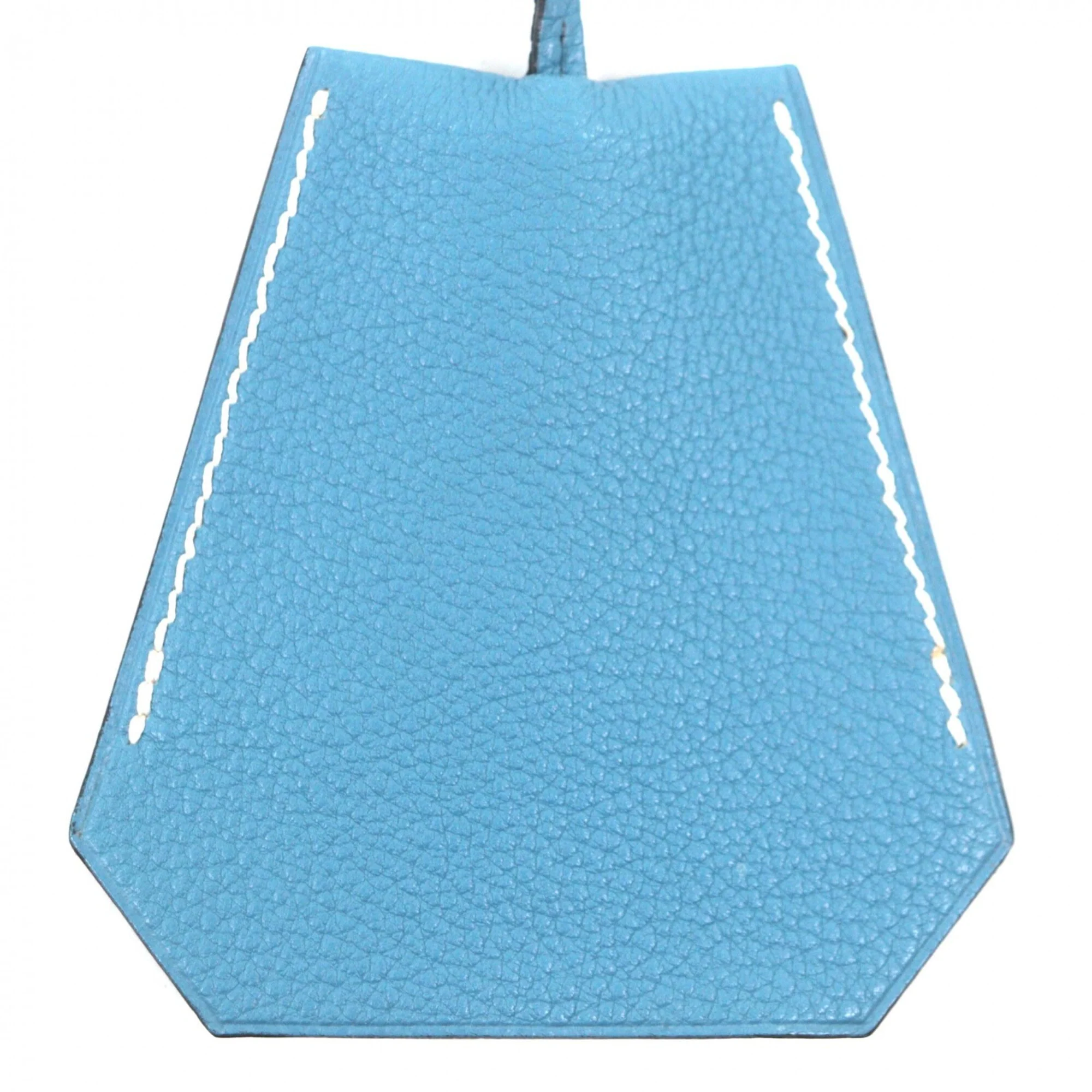 Pendant Necklace Leather Blue Jean Large - Image 4
